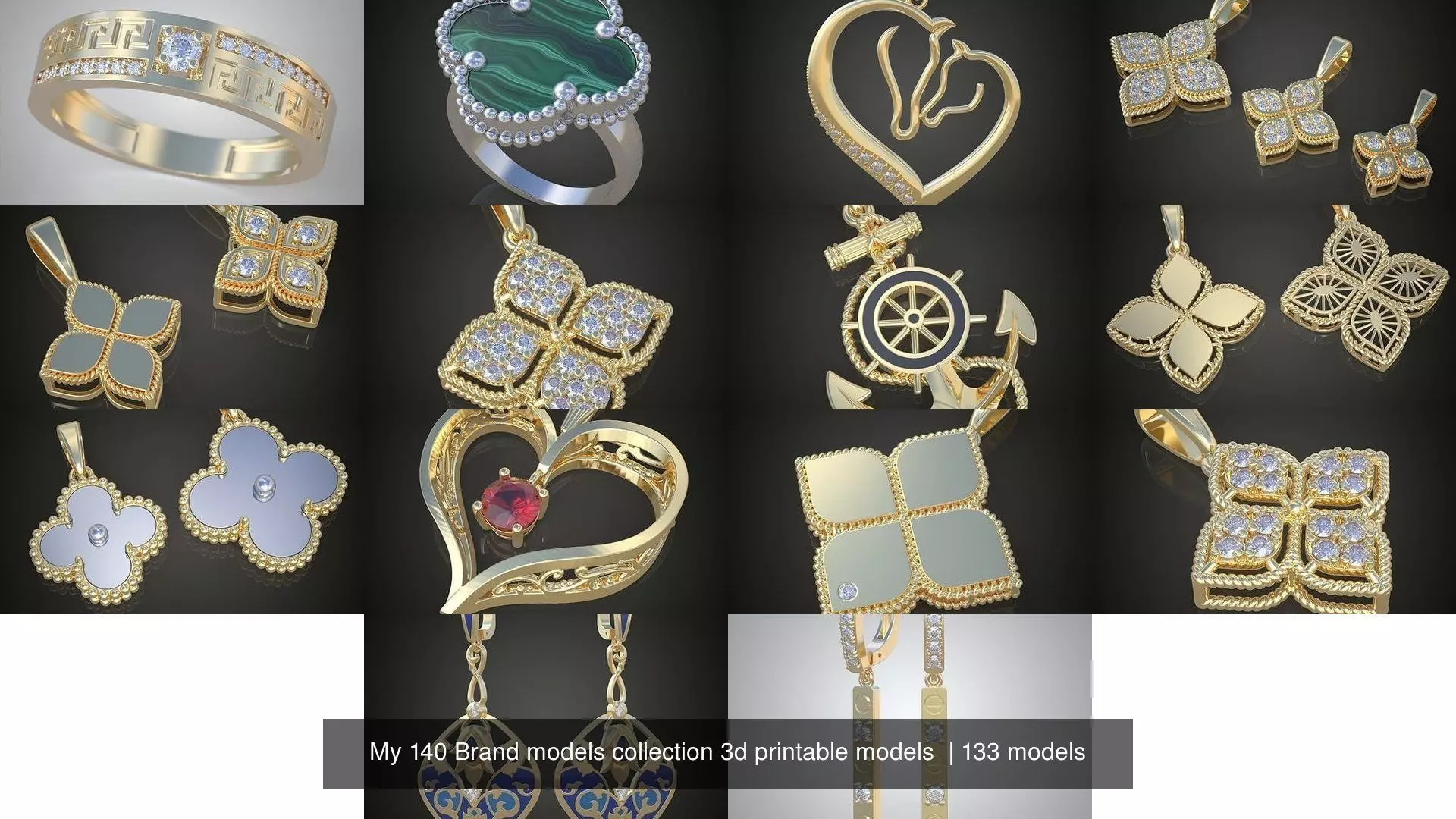 My 140 Brand models collection 3d printable models  _6