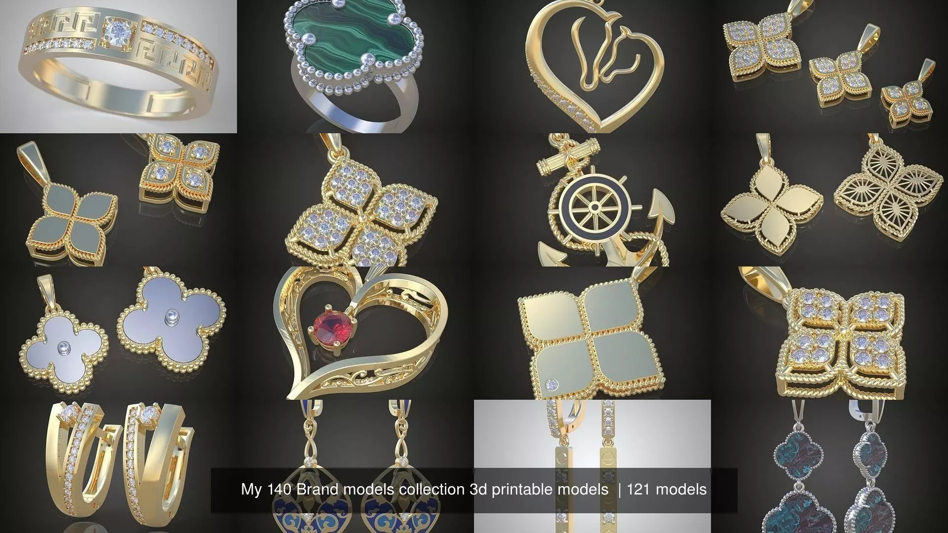 My 140 Brand models collection 3d printable models  _449