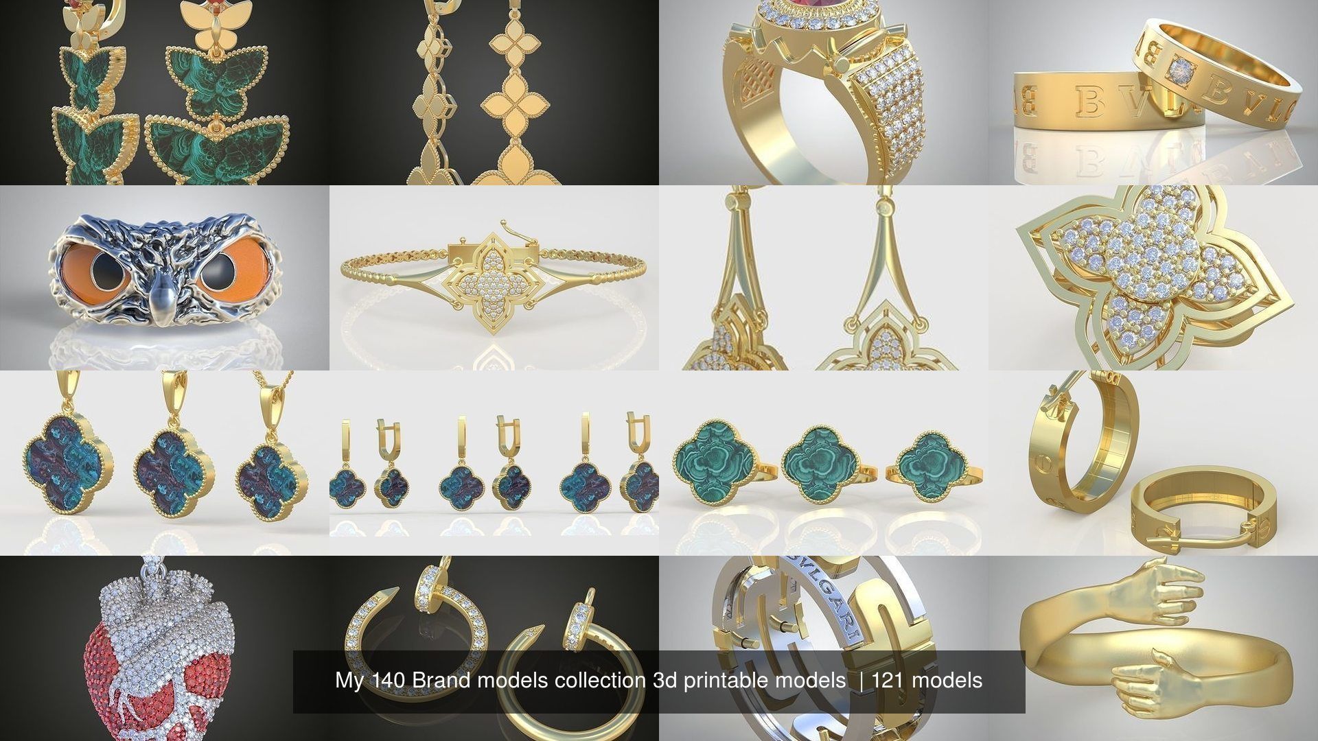 My 140 Brand models collection 3d printable models  _1008