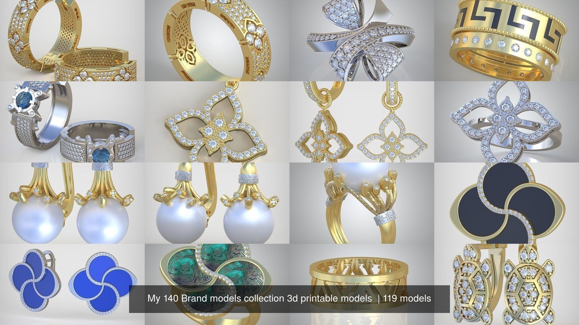 My 140 Brand models collection 3d printable models  _2811