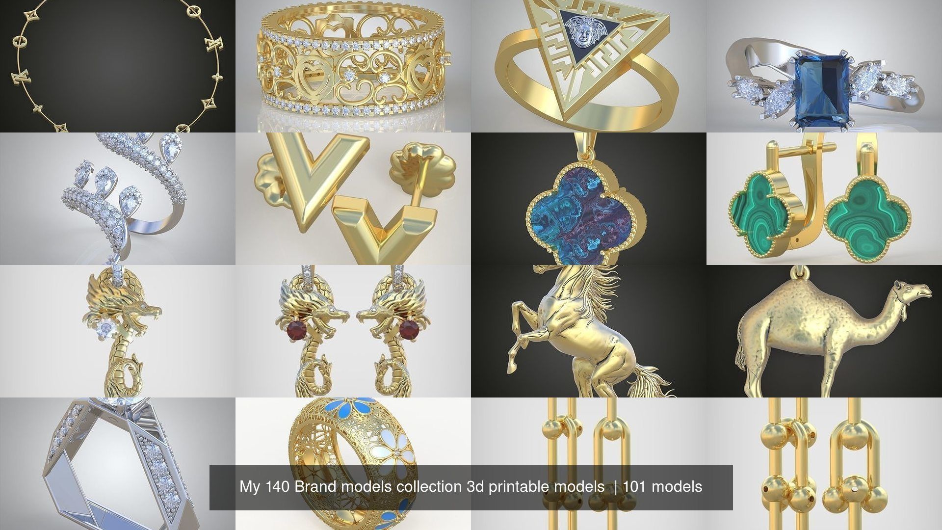 My 140 Brand models collection 3d printable models  _2843