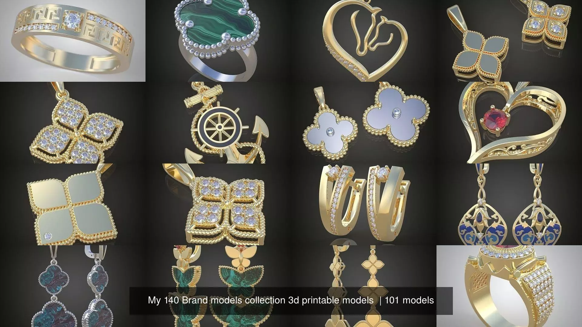 My 140 Brand models collection 3d printable models  _563