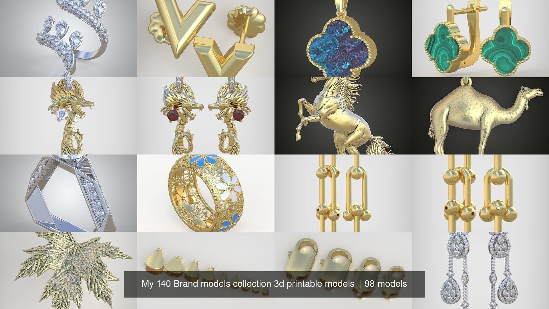 My 140 Brand models collection 3d printable models  _2851