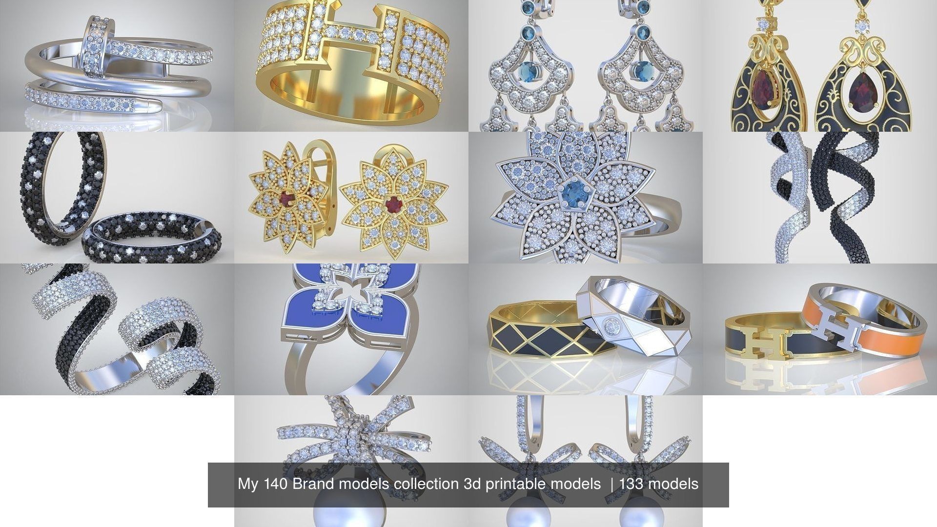 My 140 Brand models collection 3d printable models  _2394