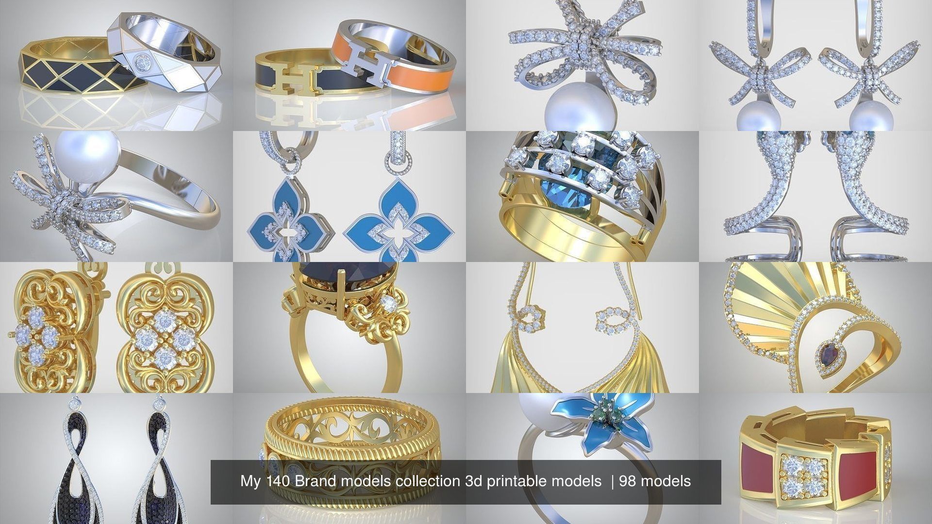My 140 Brand models collection 3d printable models  _2338