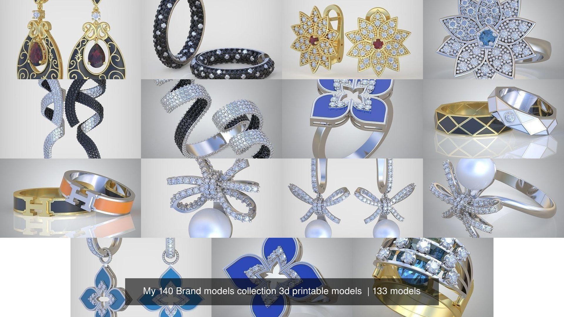 My 140 Brand models collection 3d printable models  _2353