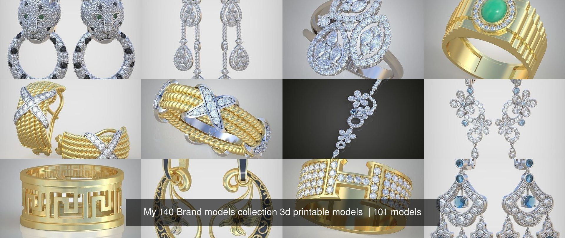 My 140 Brand models collection 3d printable models  _1734