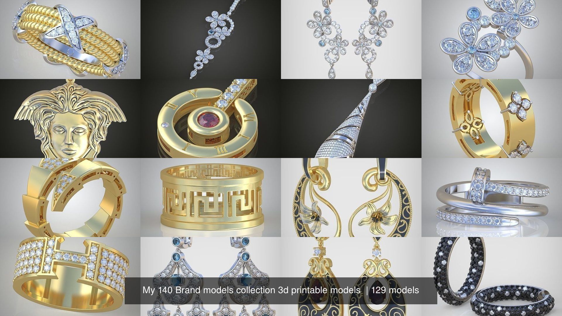 My 140 Brand models collection 3d printable models  _1878