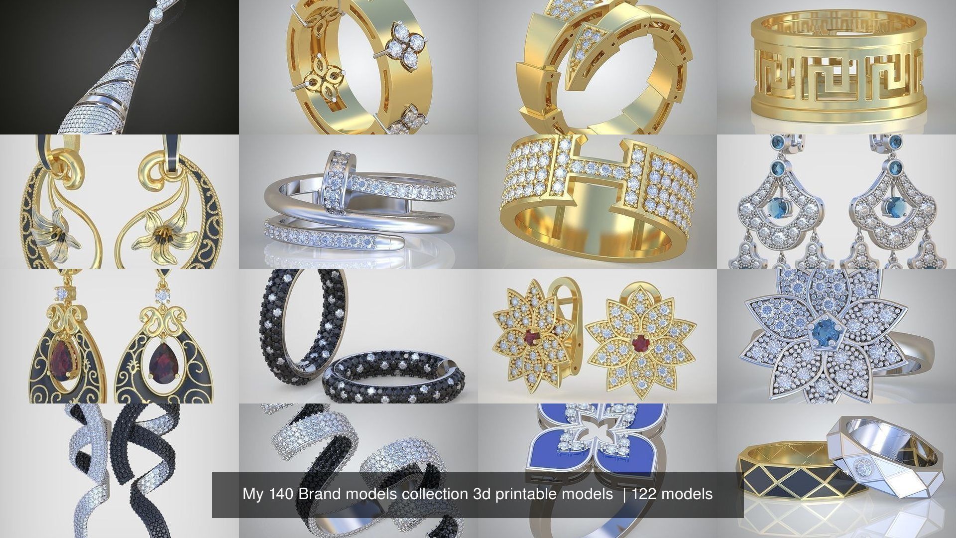 My 140 Brand models collection 3d printable models  _1955