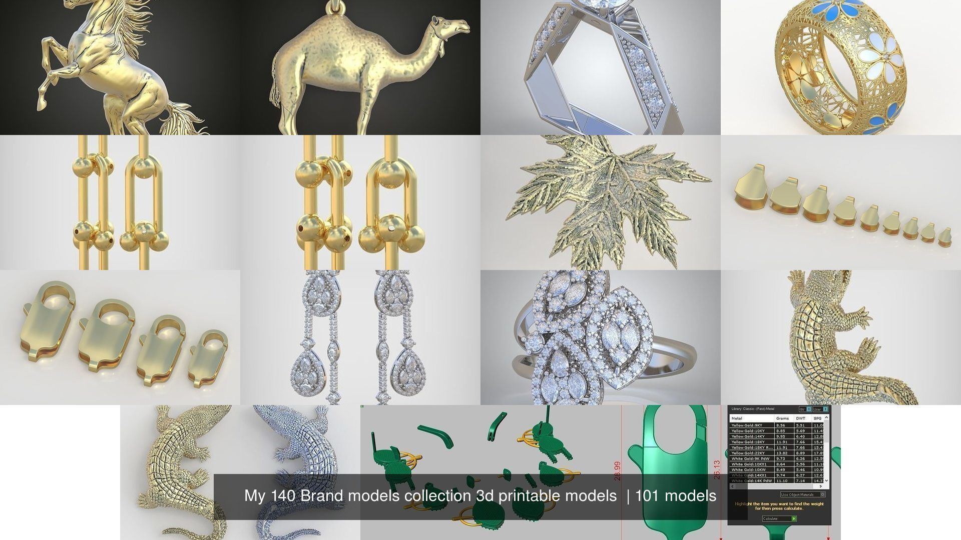 My 140 Brand models collection 3d printable models  _2881