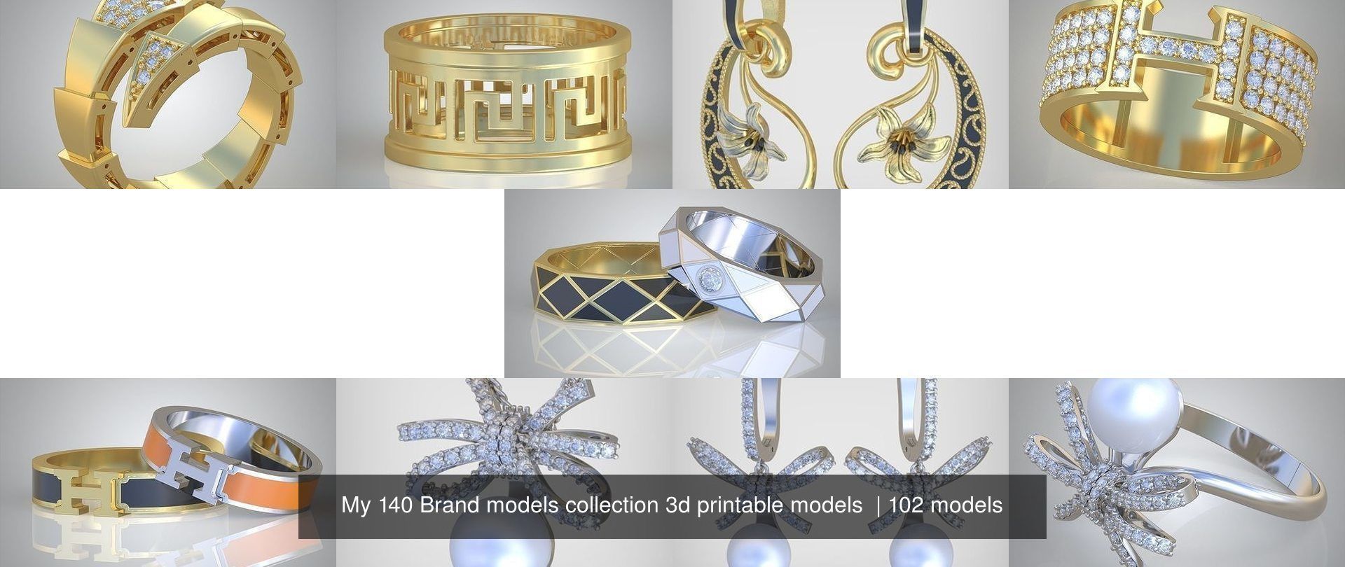 My 140 Brand models collection 3d printable models  _2301