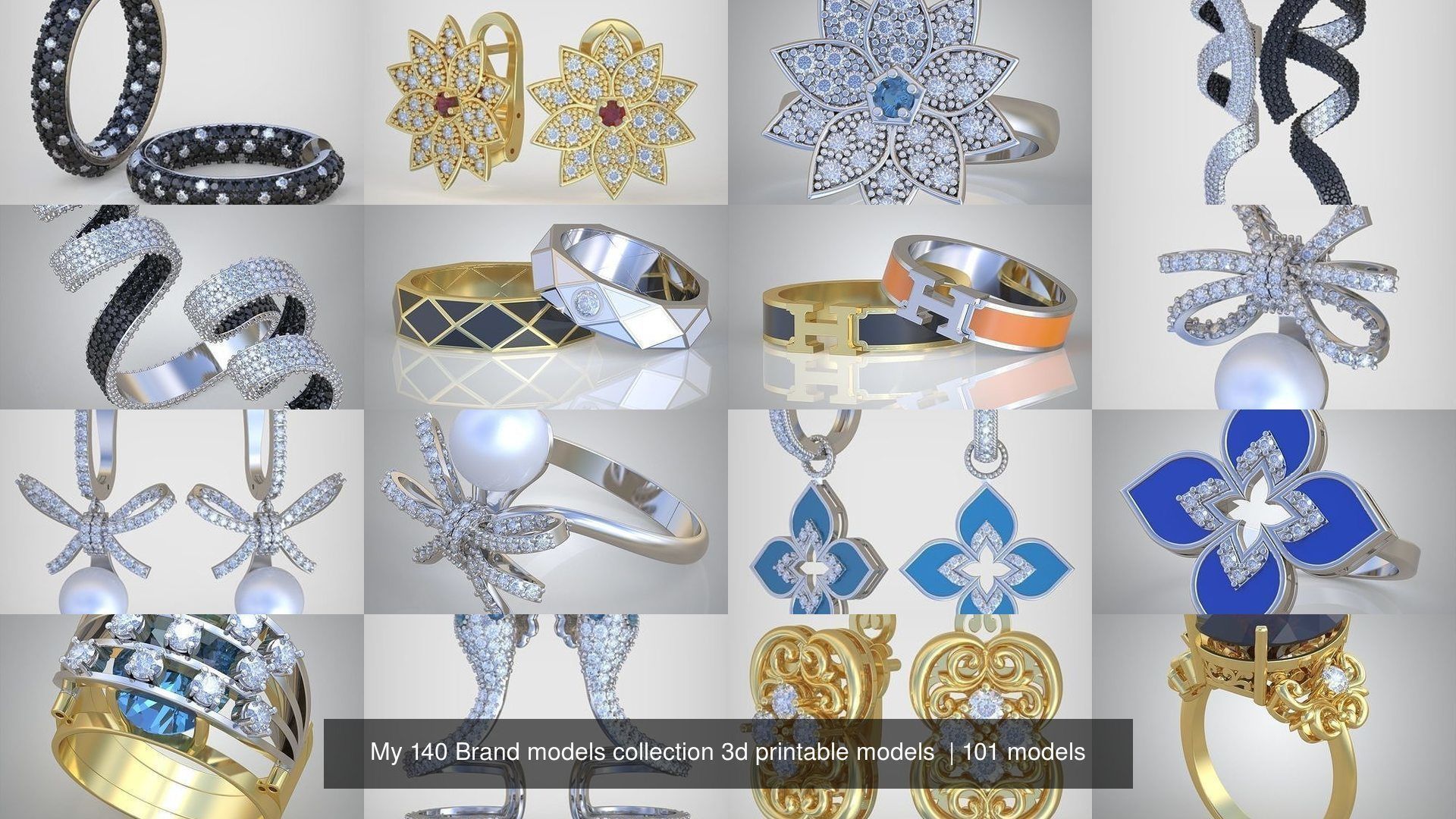 My 140 Brand models collection 3d printable models  _2323