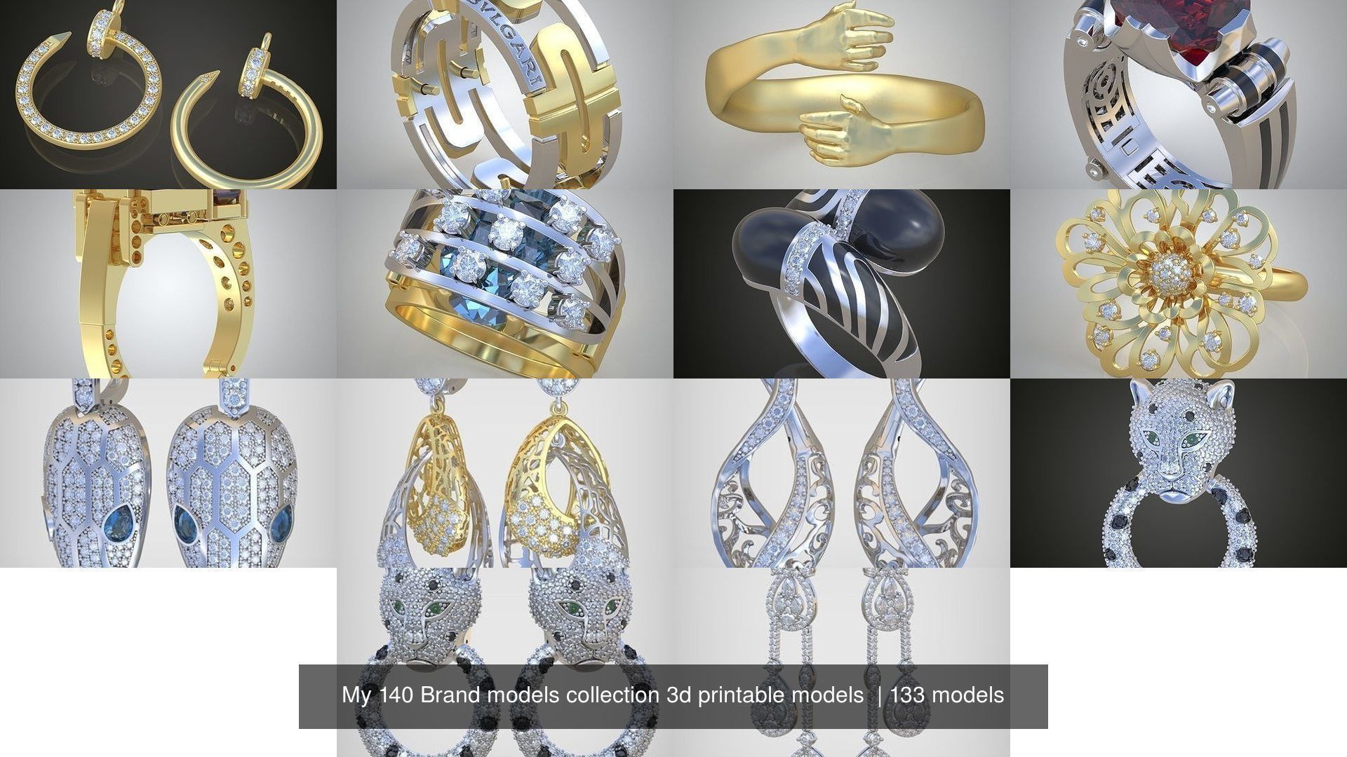 My 140 Brand models collection 3d printable models  _1226