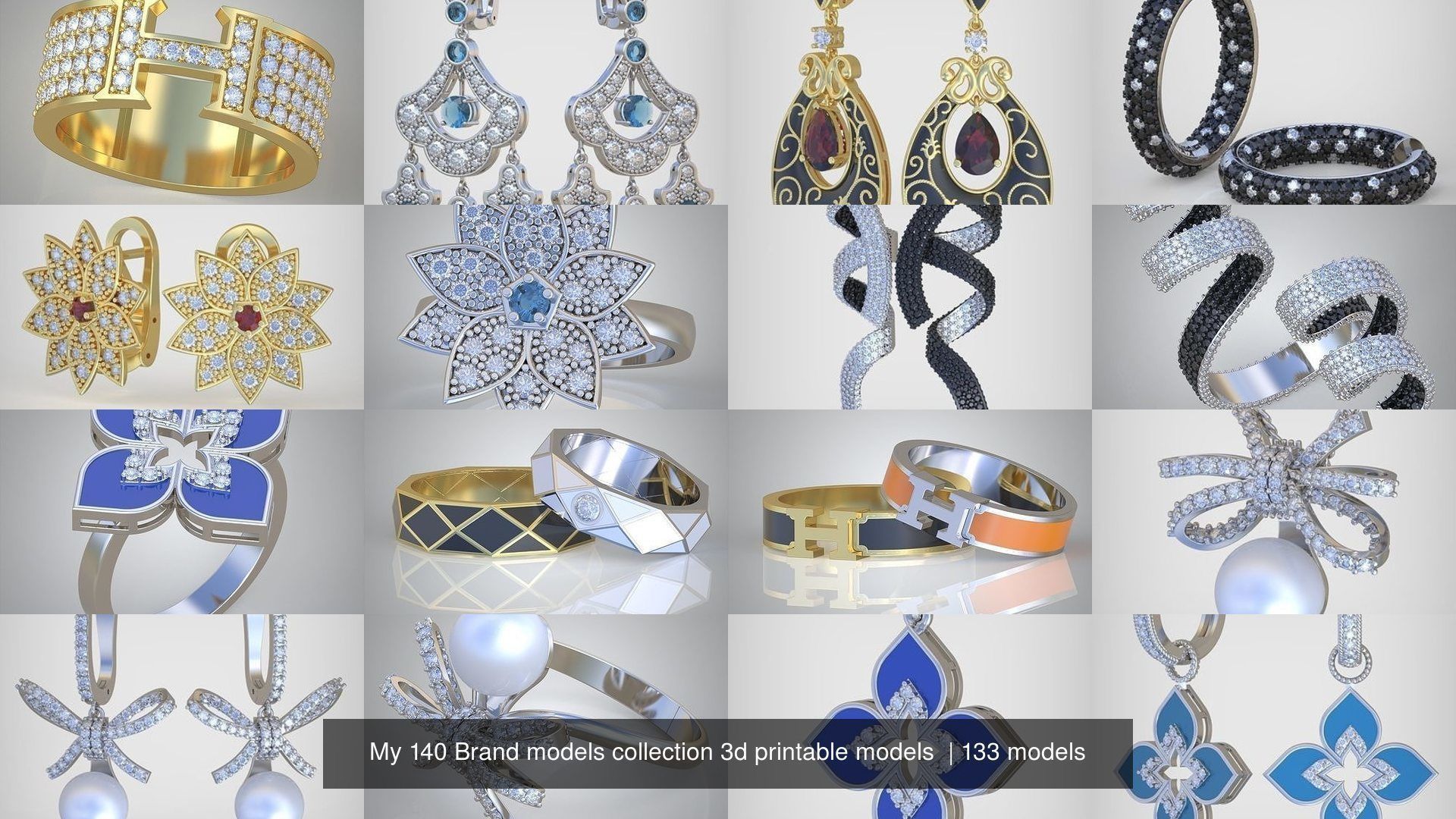 My 140 Brand models collection 3d printable models  _2357