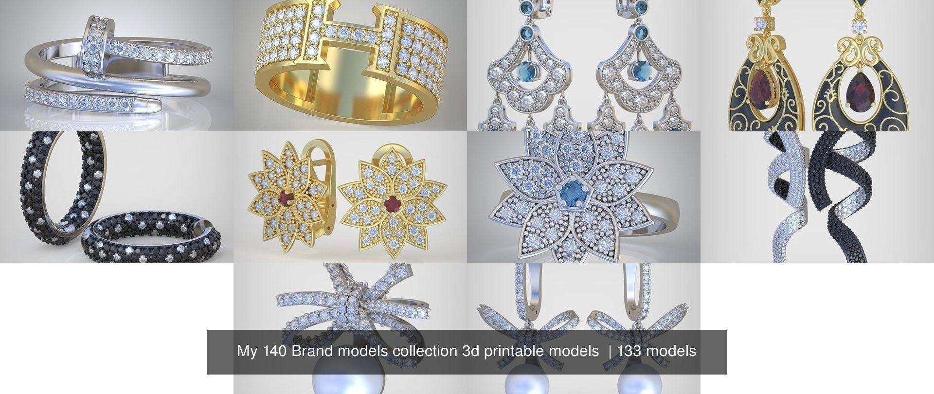 My 140 Brand models collection 3d printable models  _2361