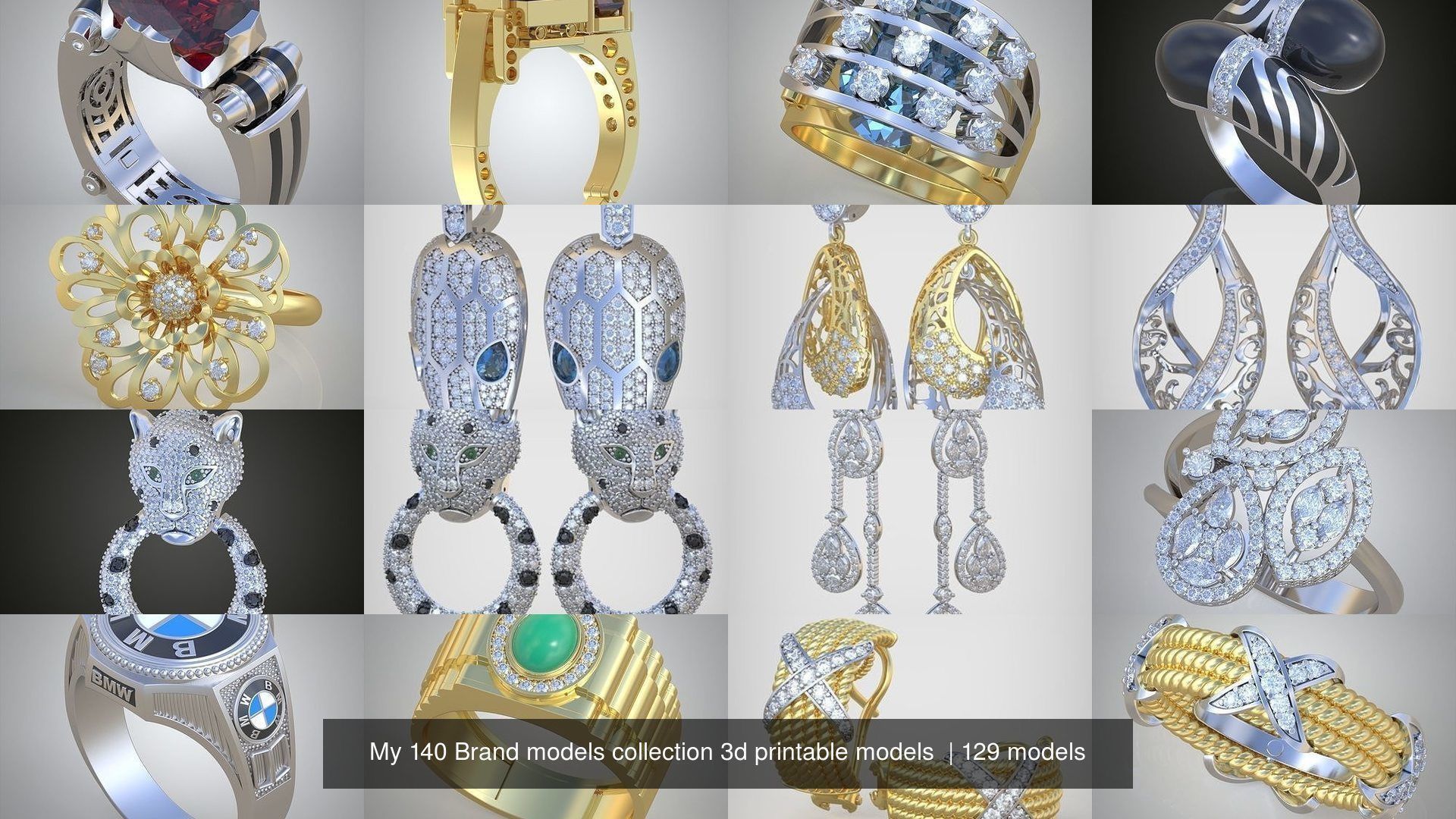 My 140 Brand models collection 3d printable models  _1297