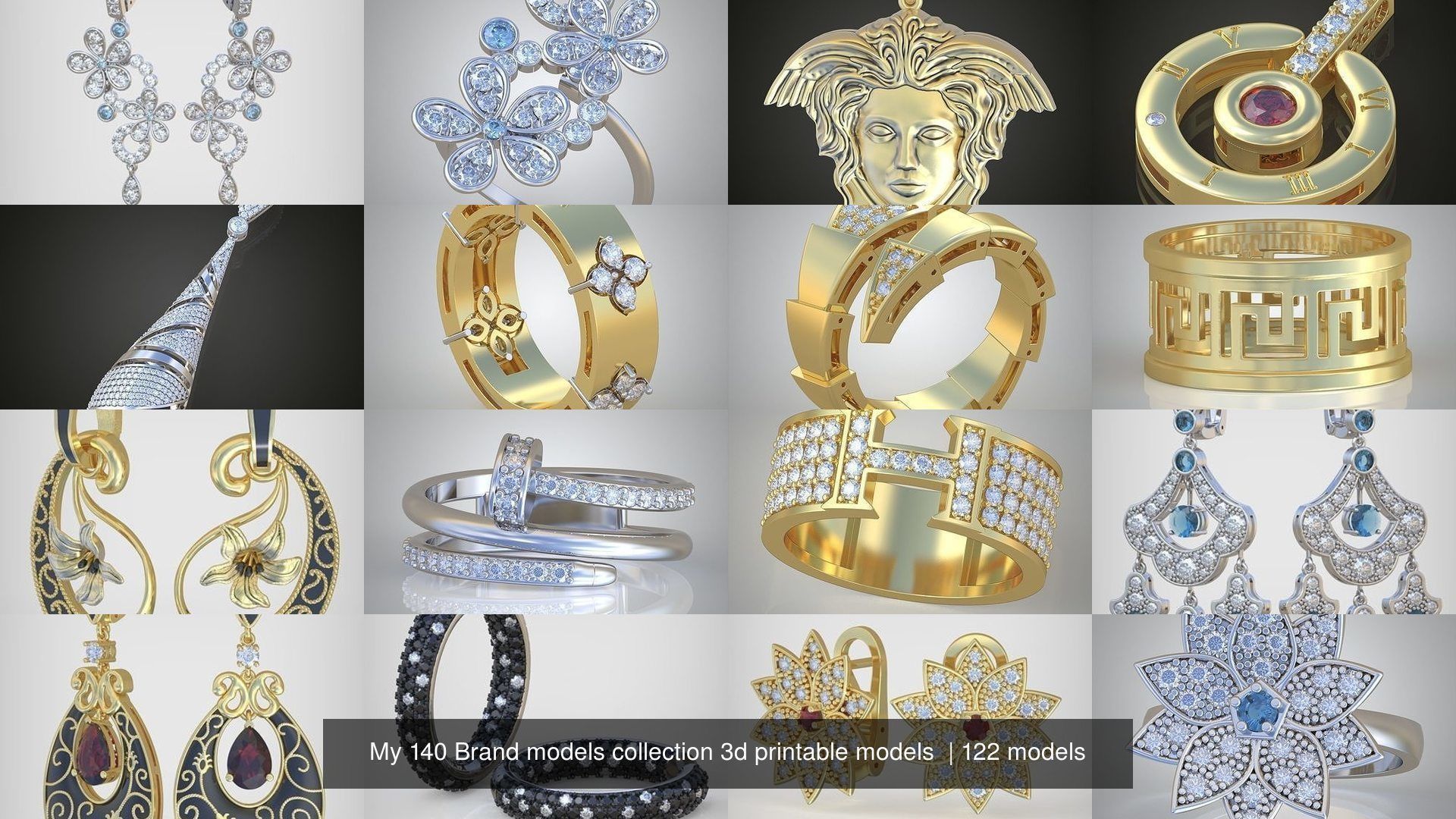 My 140 Brand models collection 3d printable models  _2038