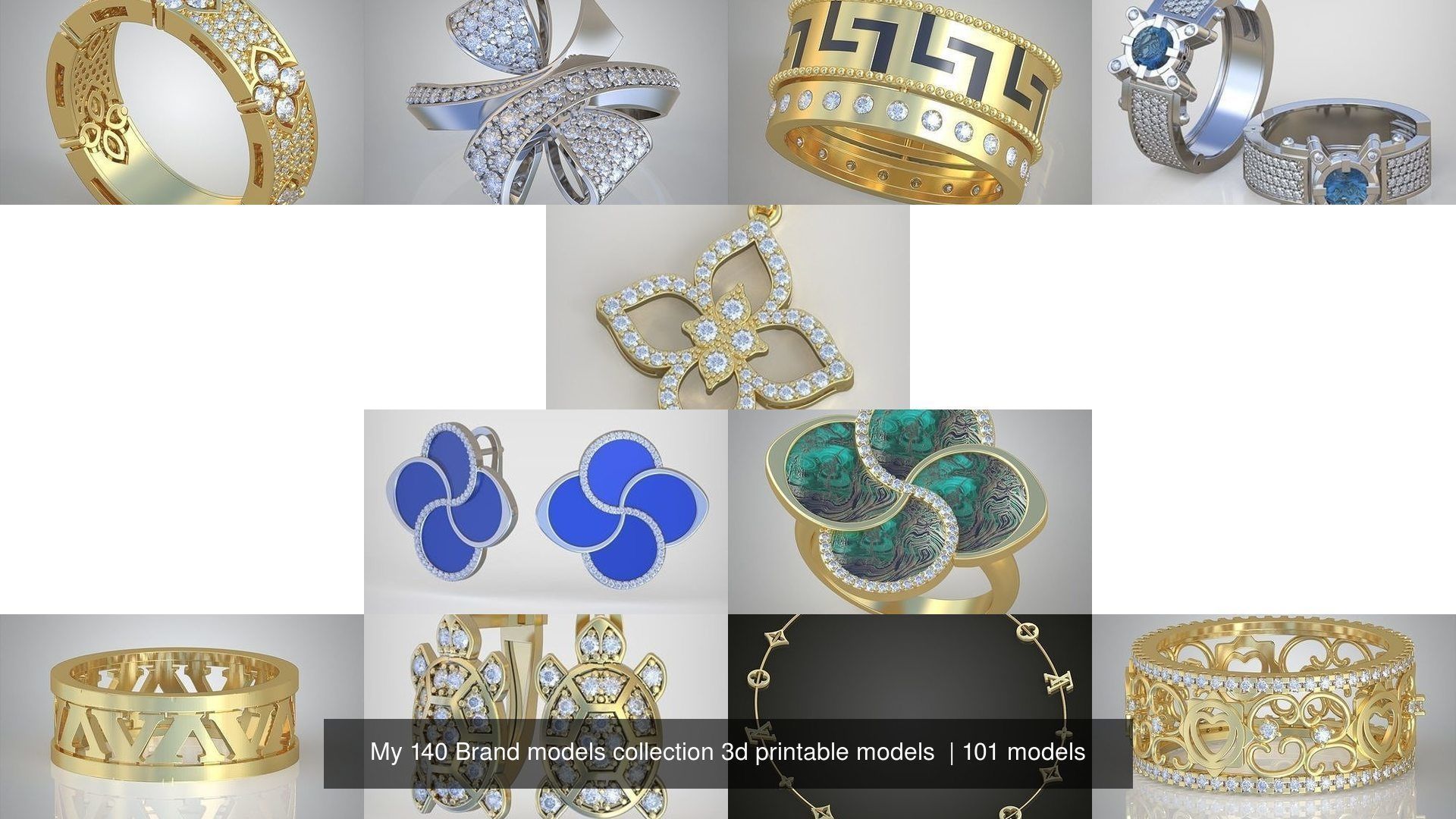 My 140 Brand models collection 3d printable models  _2815