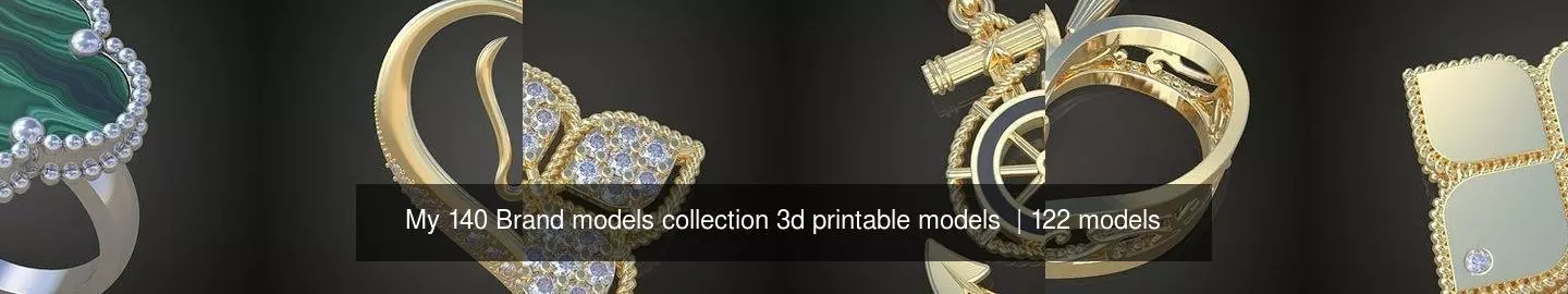 My 140 Brand models collection 3d printable models  _275