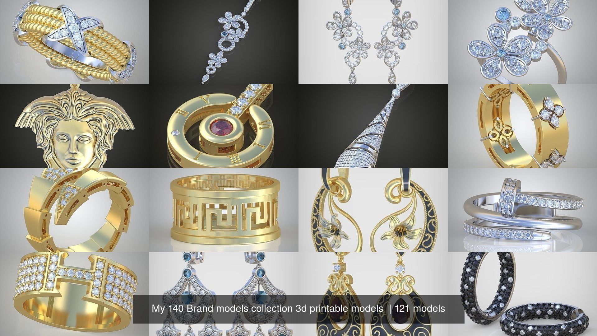 My 140 Brand models collection 3d printable models  _2115