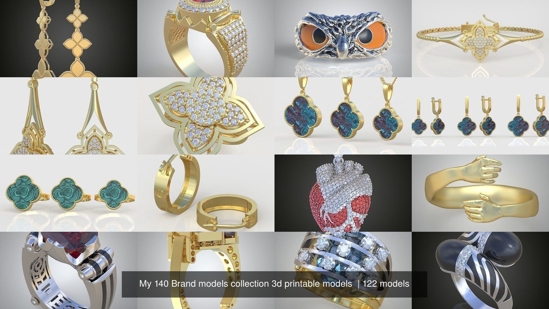 My 140 Brand models collection 3d printable models  _838