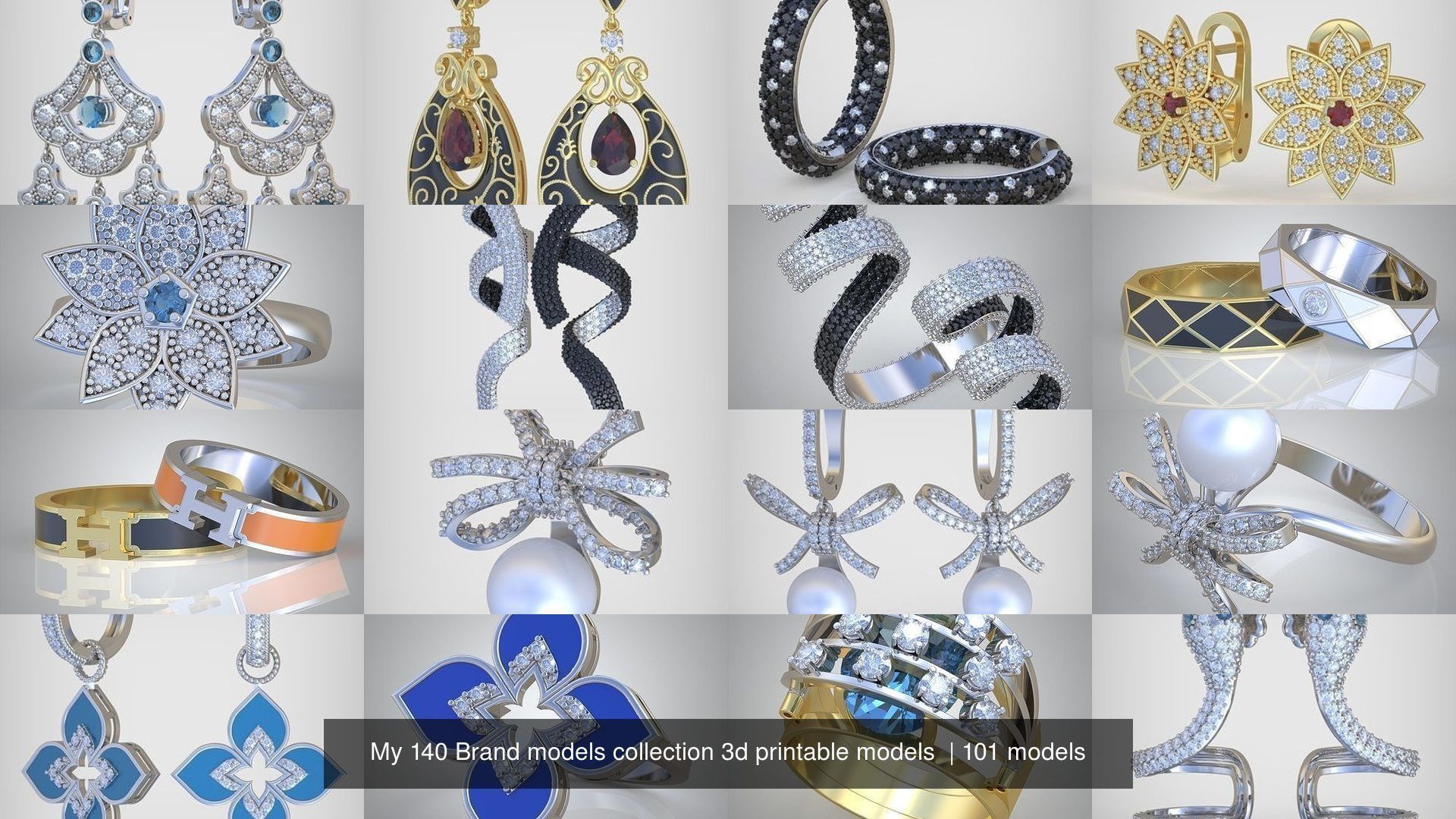 My 140 Brand models collection 3d printable models  _2318