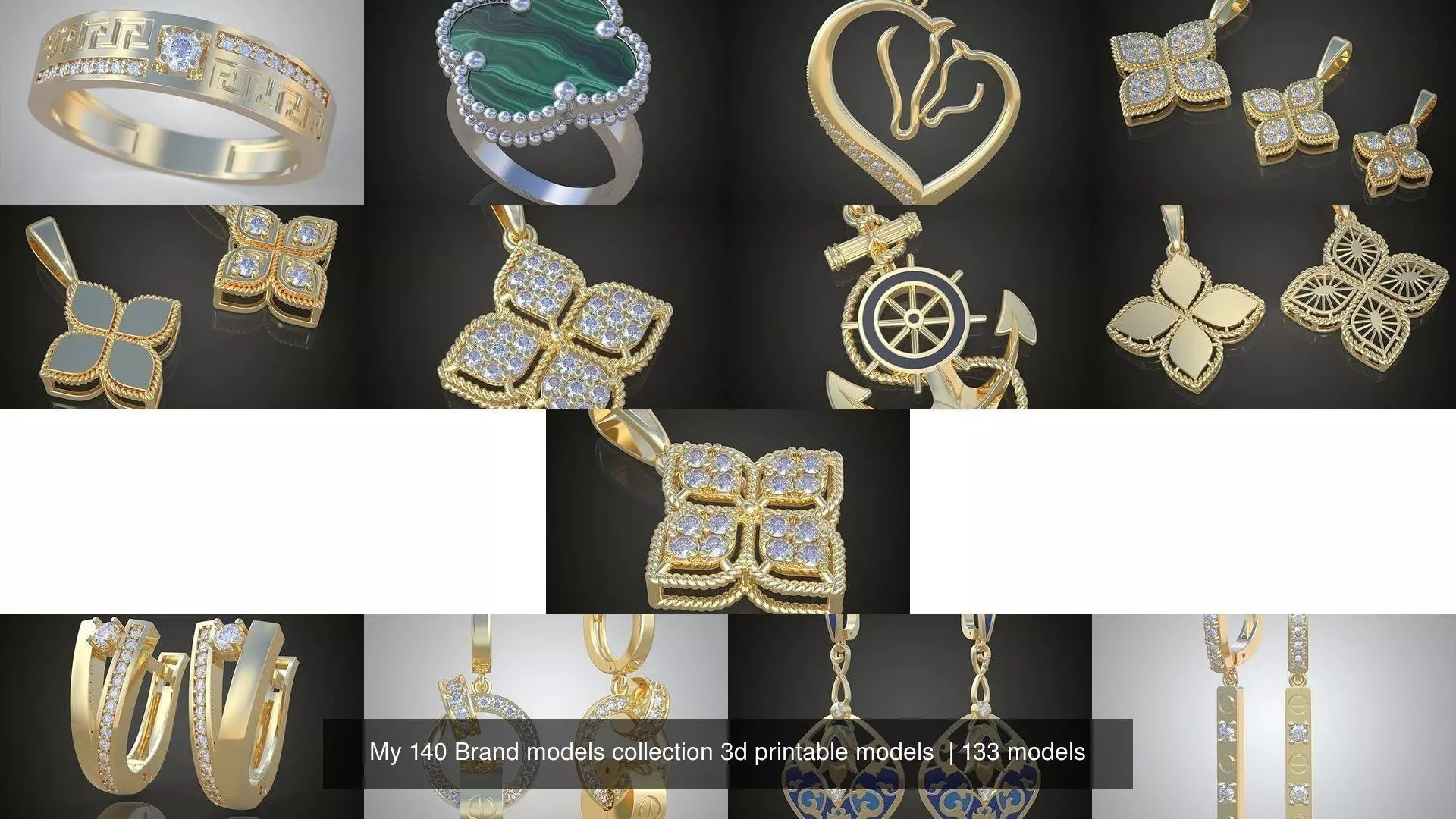 My 140 Brand models collection 3d printable models  _73