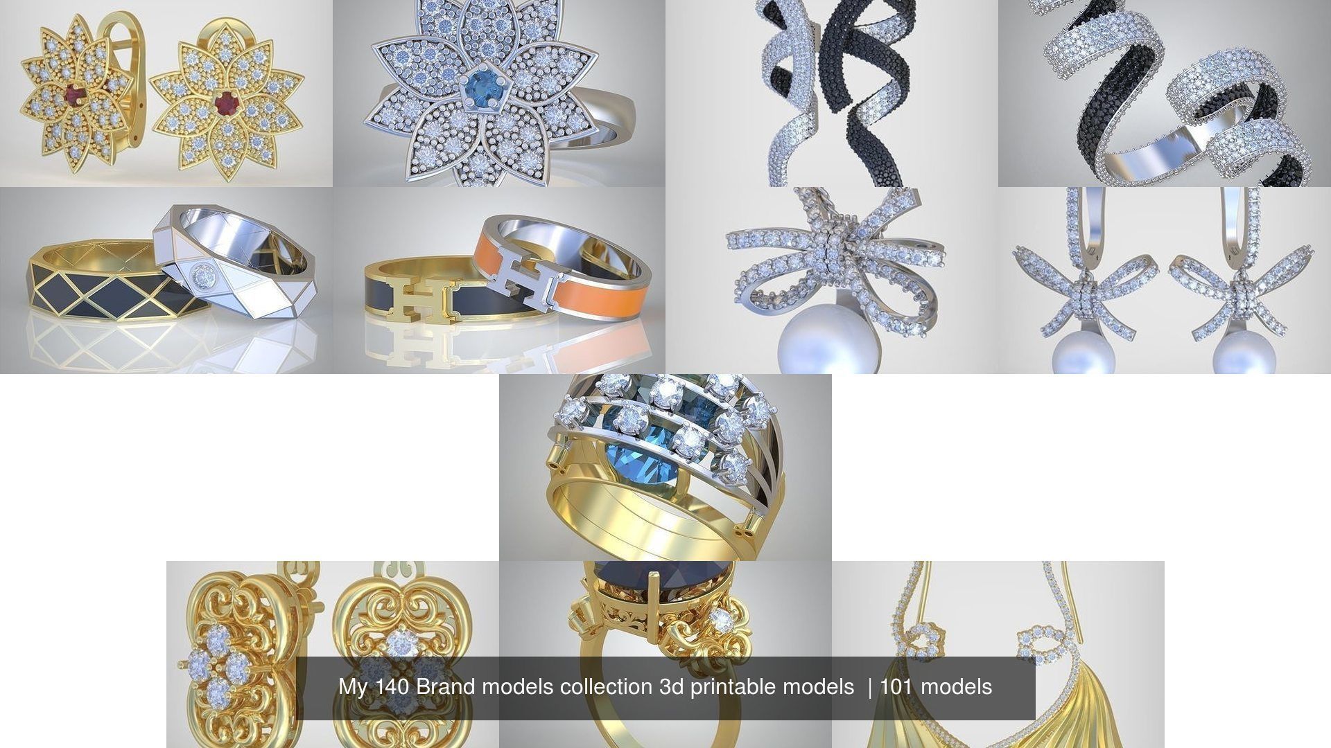 My 140 Brand models collection 3d printable models  _2325