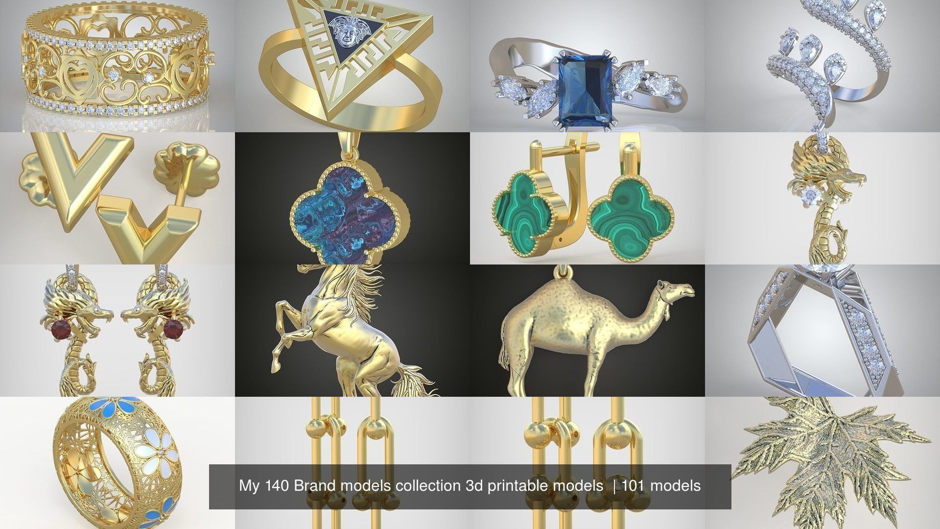 My 140 Brand models collection 3d printable models  _2844