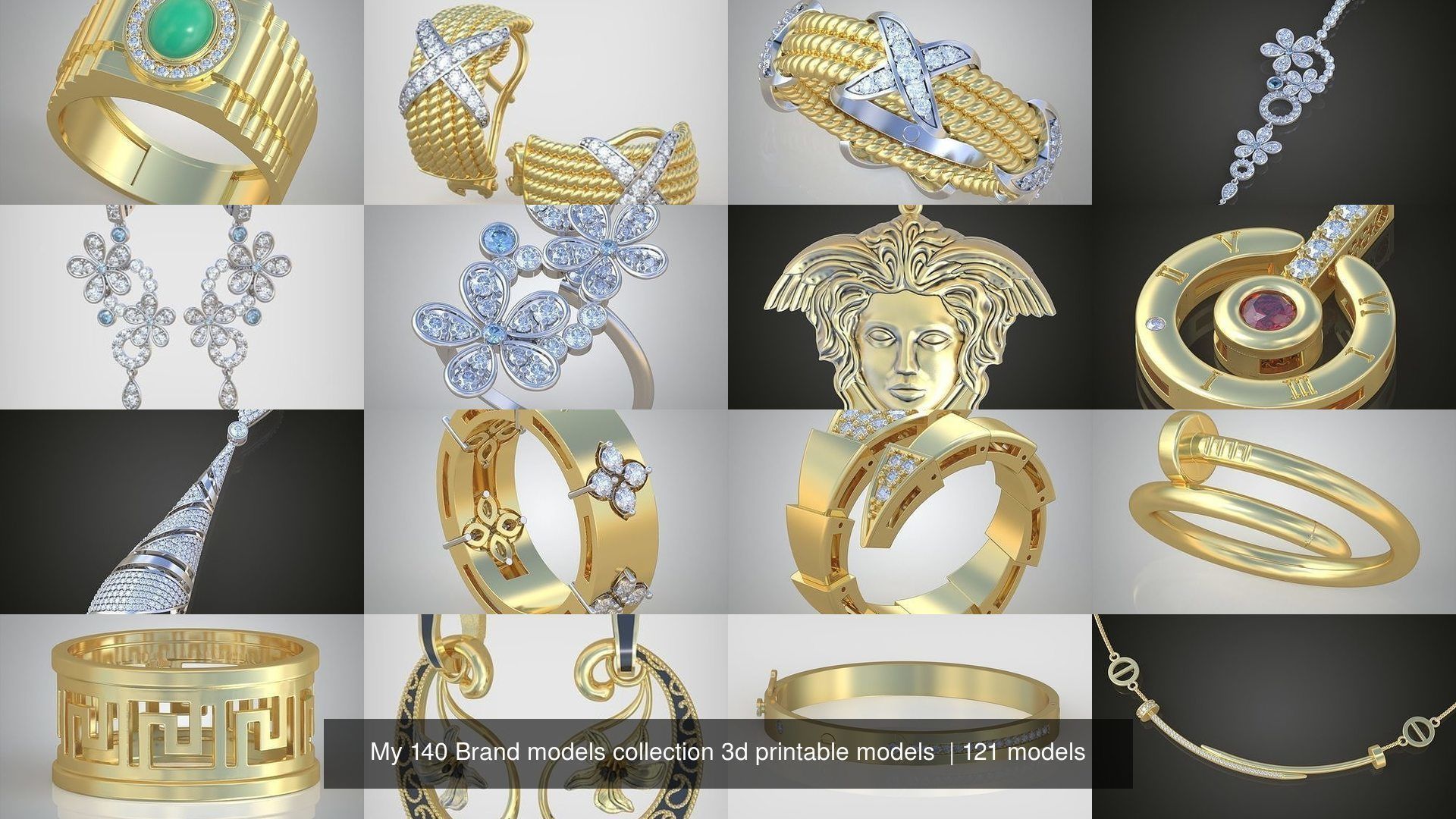 My 140 Brand models collection 3d printable models  _2236