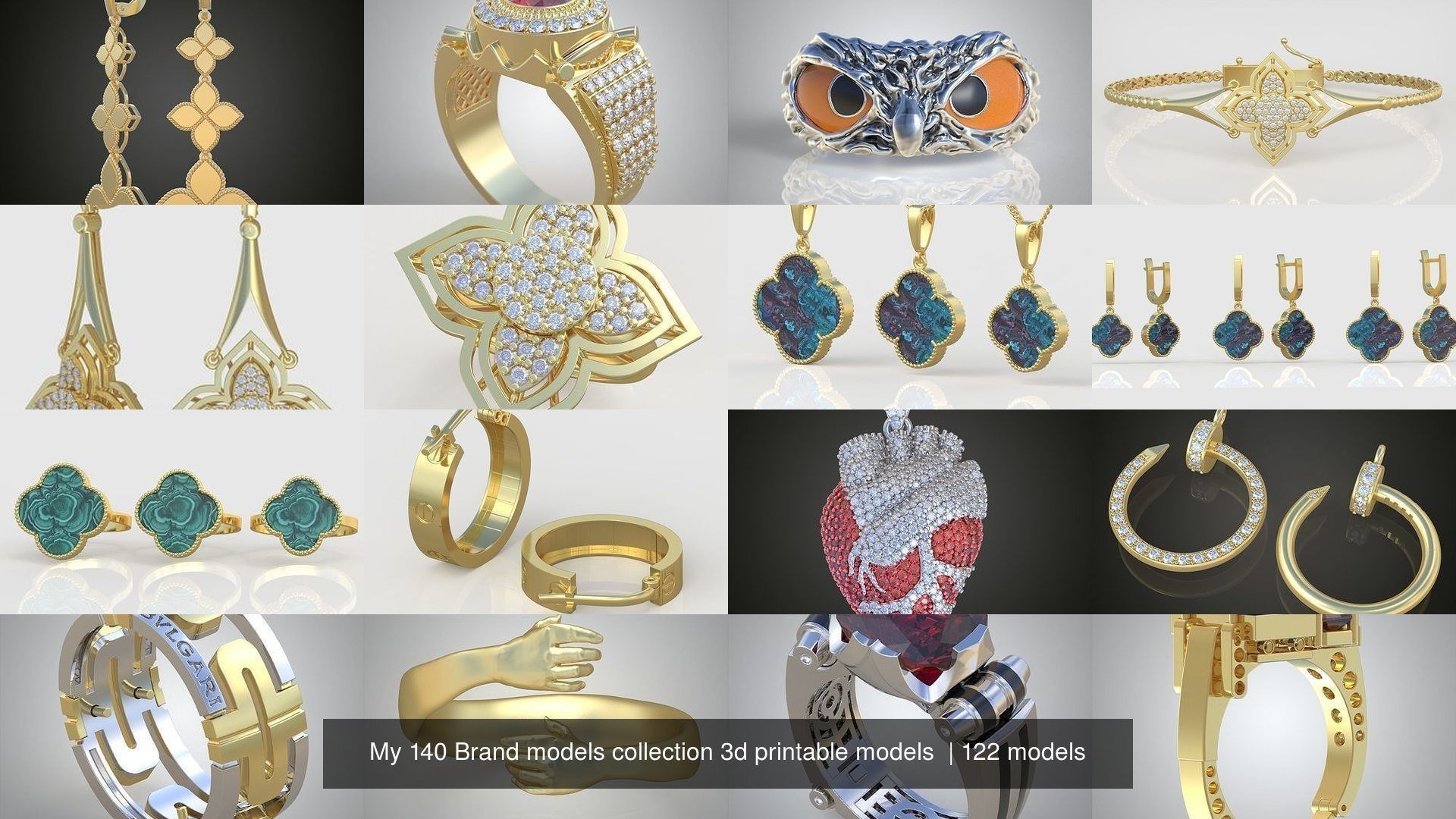 My 140 Brand models collection 3d printable models  _874