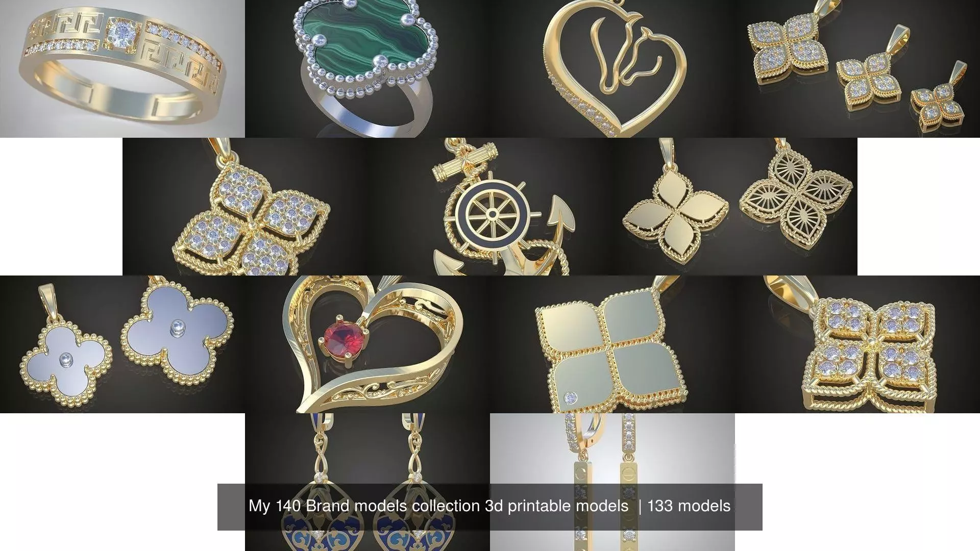 My 140 Brand models collection 3d printable models  _51