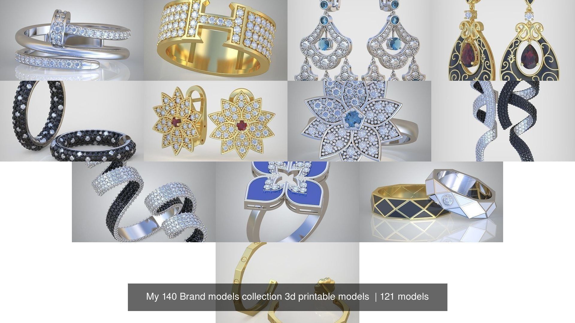 My 140 Brand models collection 3d printable models  _2695