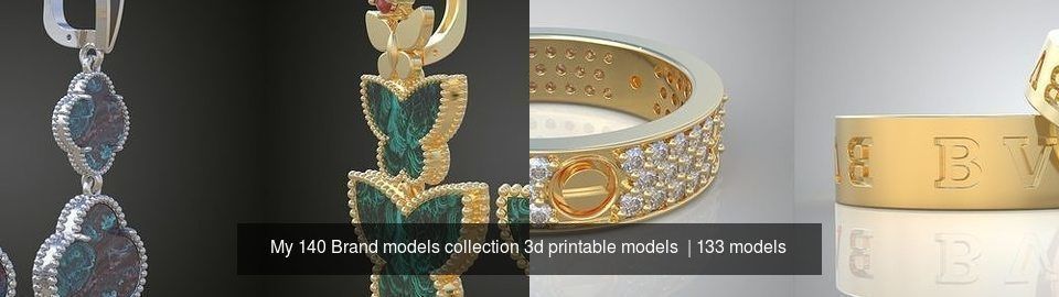 My 140 Brand models collection 3d printable models  _665