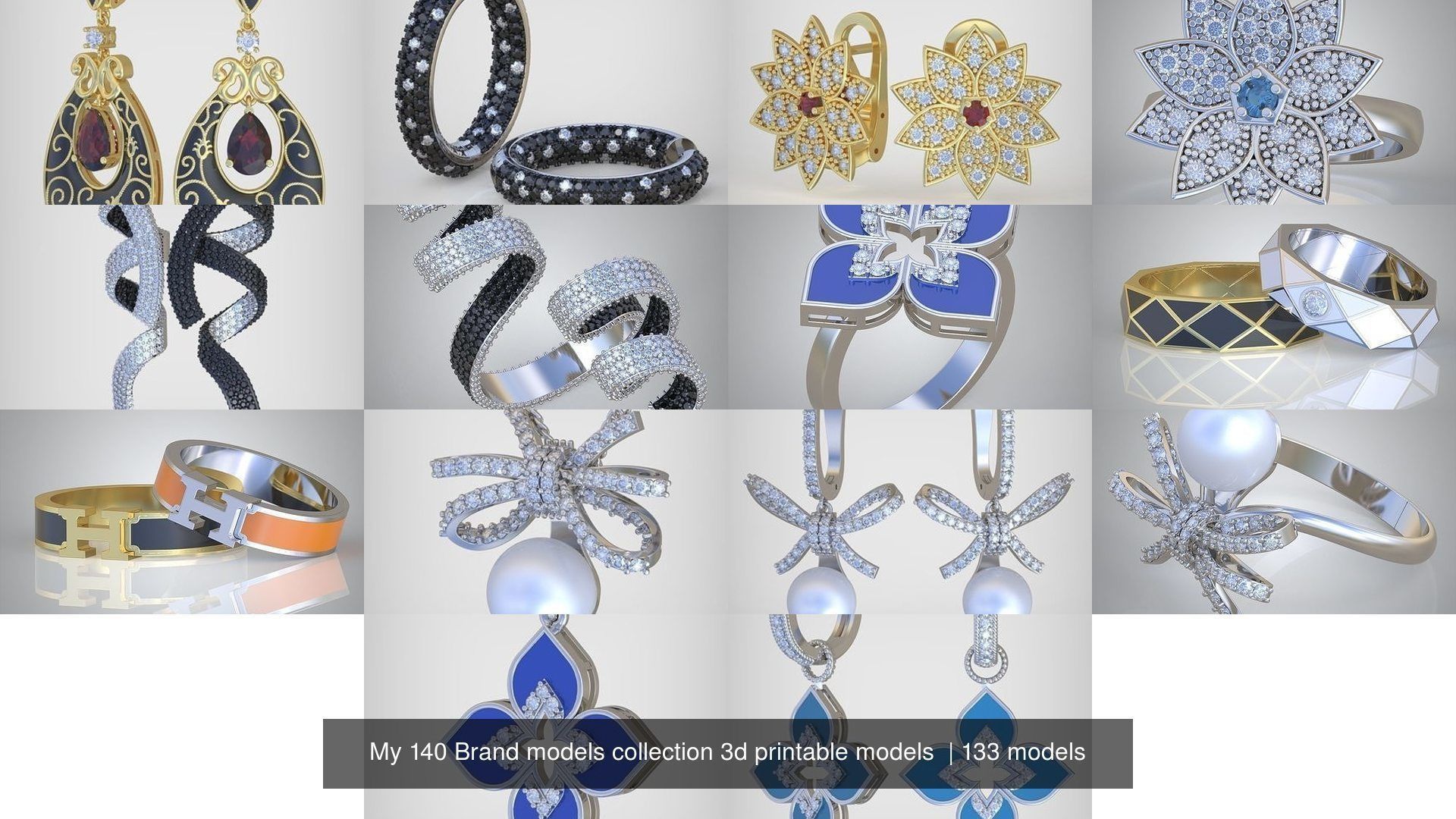 My 140 Brand models collection 3d printable models  _2364