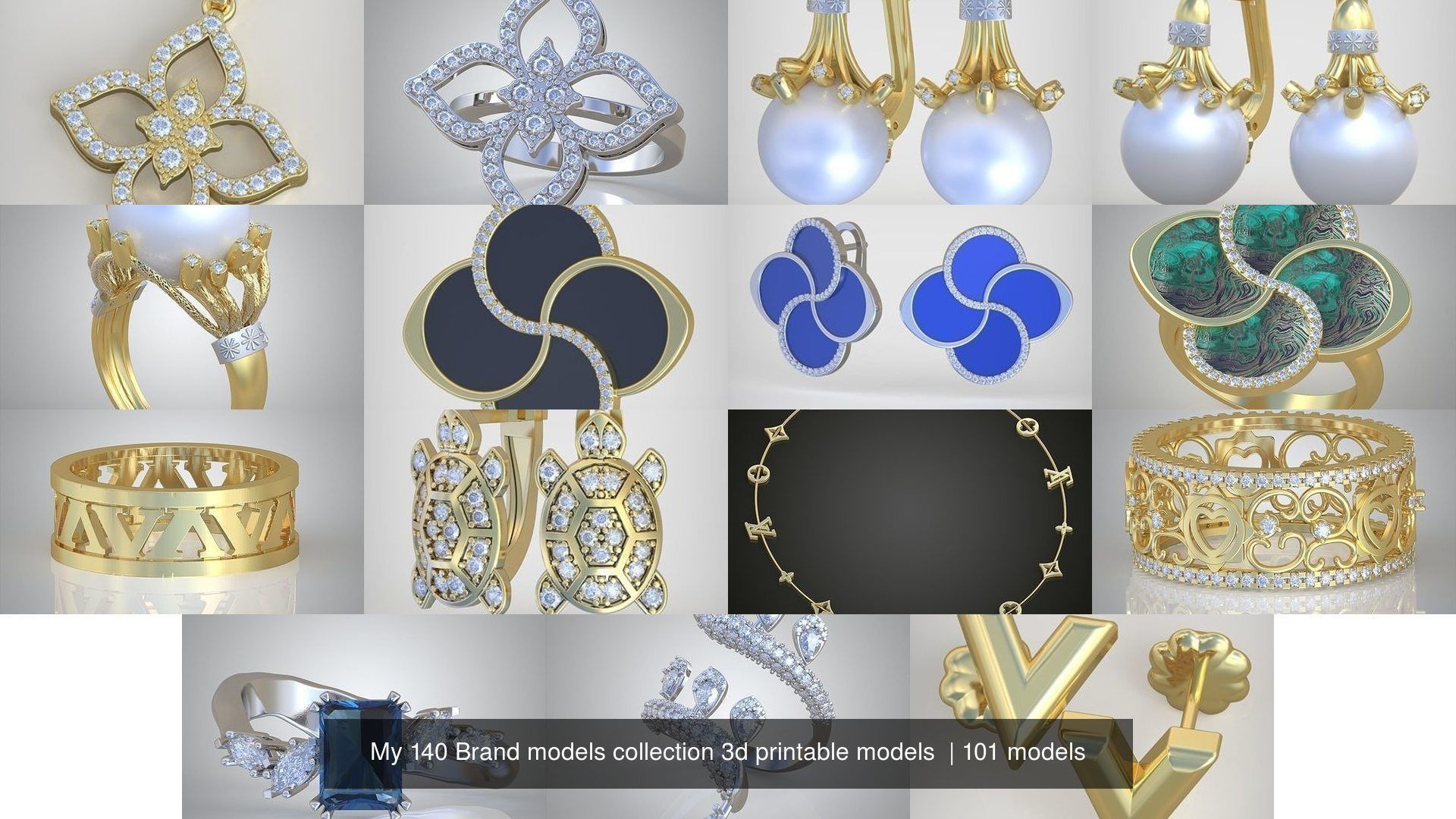 My 140 Brand models collection 3d printable models  _2820