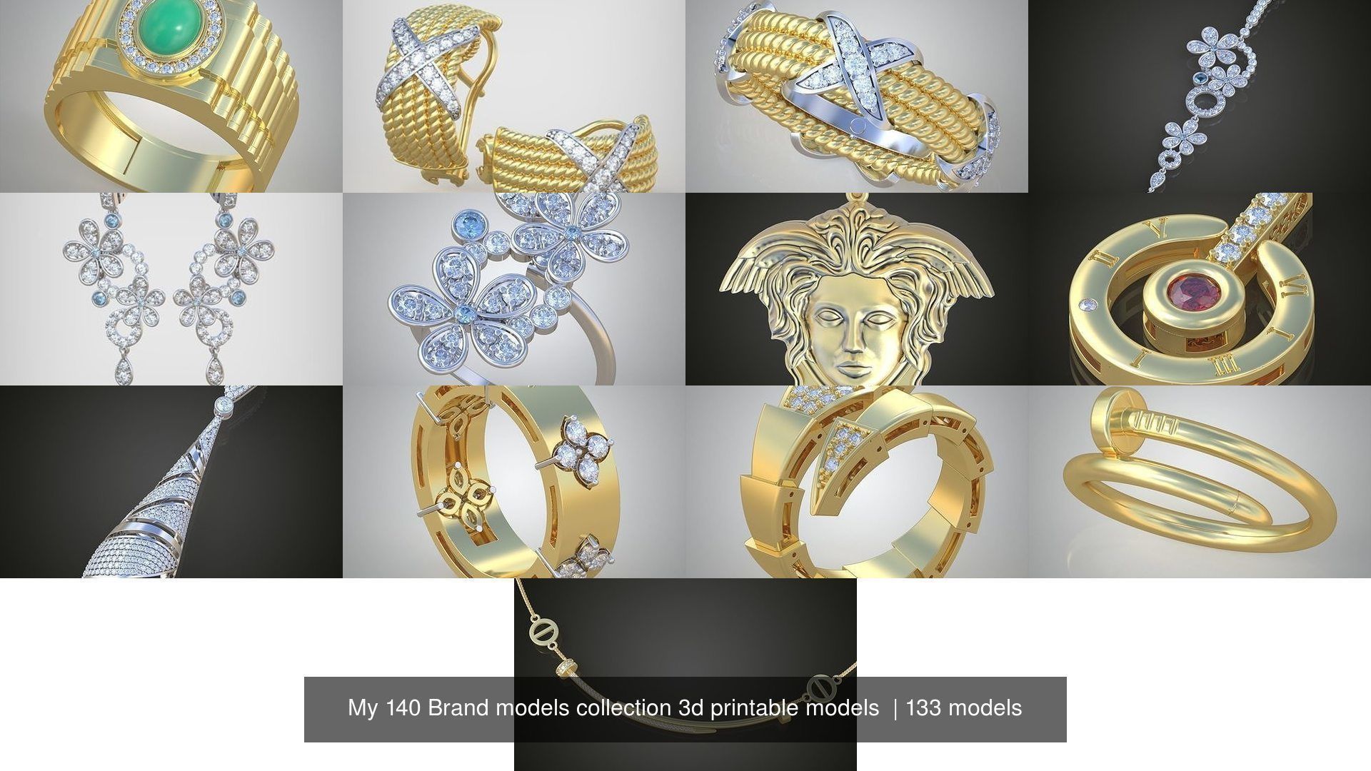 My 140 Brand models collection 3d printable models  _1844