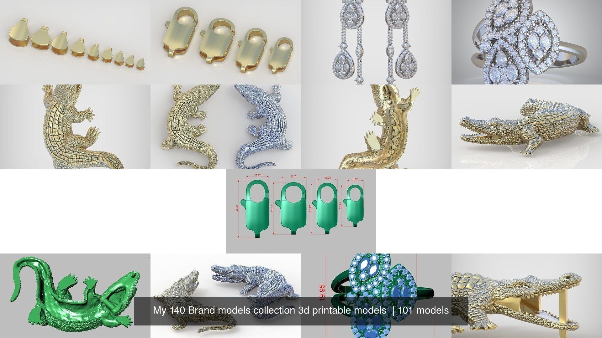 My 140 Brand models collection 3d printable models  _2907