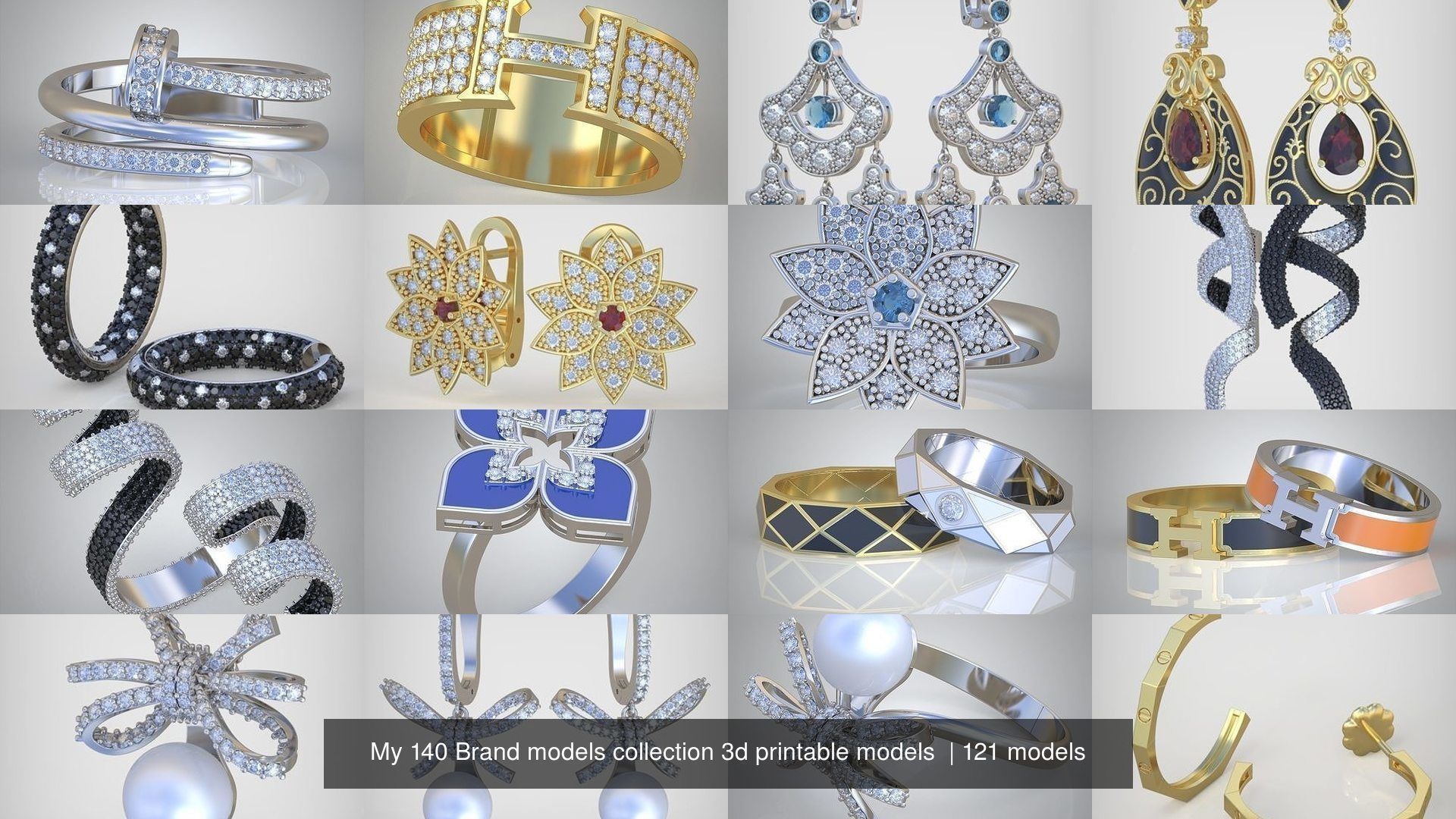 My 140 Brand models collection 3d printable models  _2696
