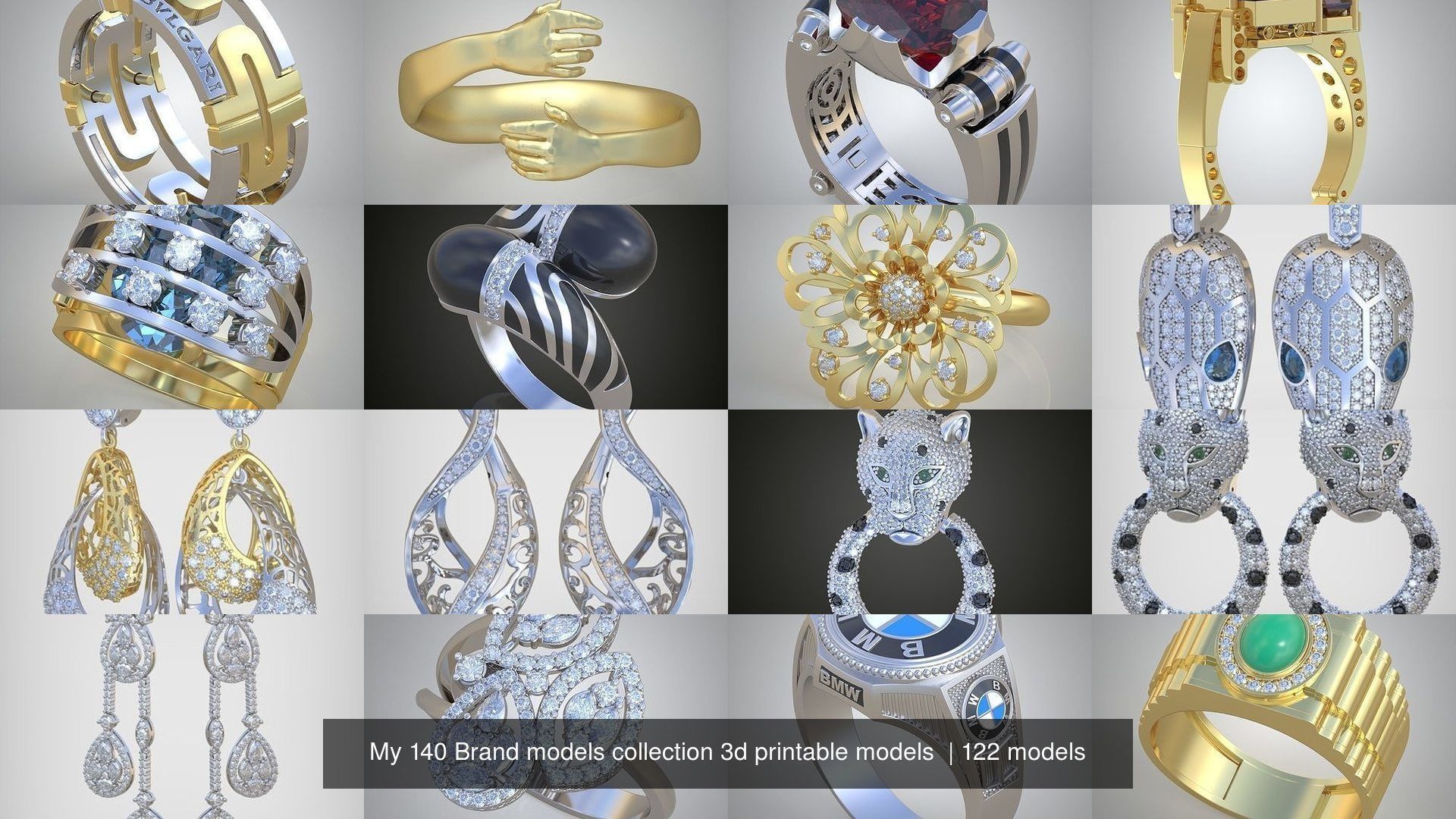 My 140 Brand models collection 3d printable models  _1362