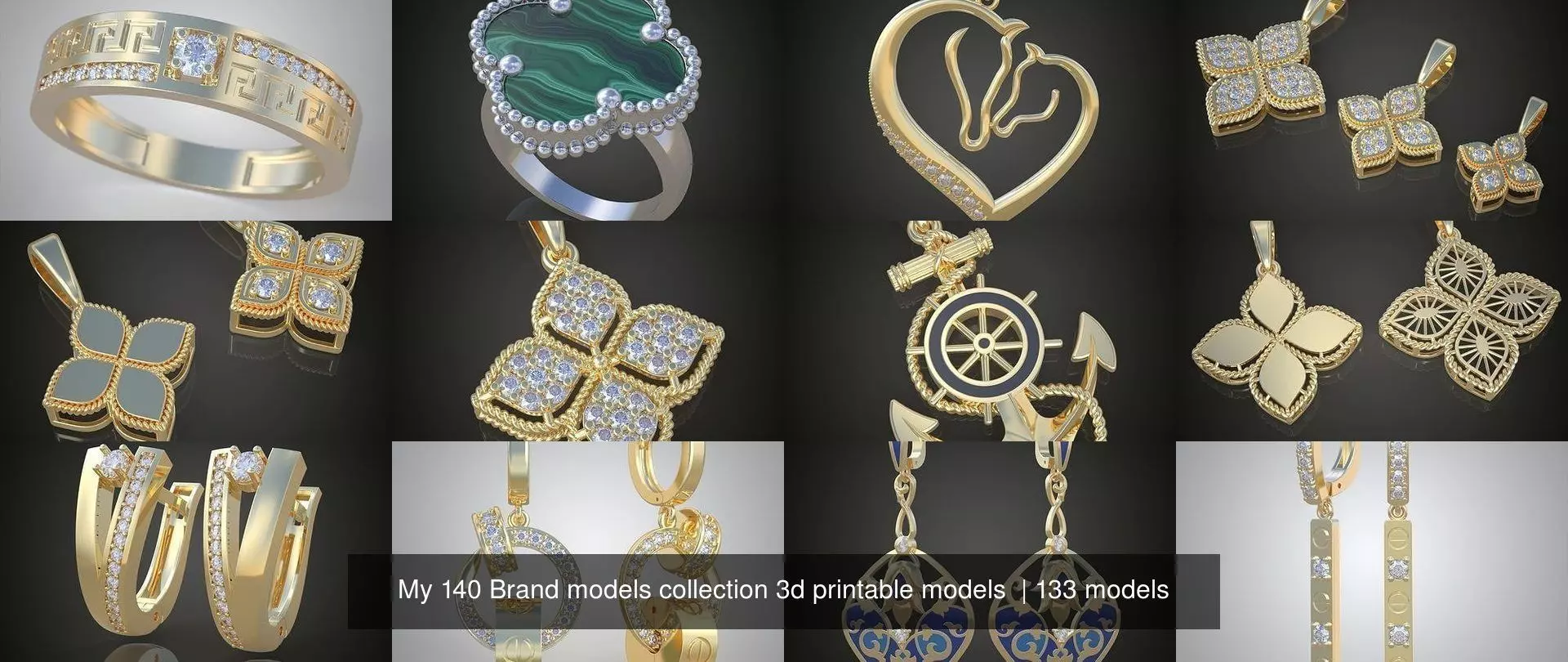 My 140 Brand models collection 3d printable models  _49