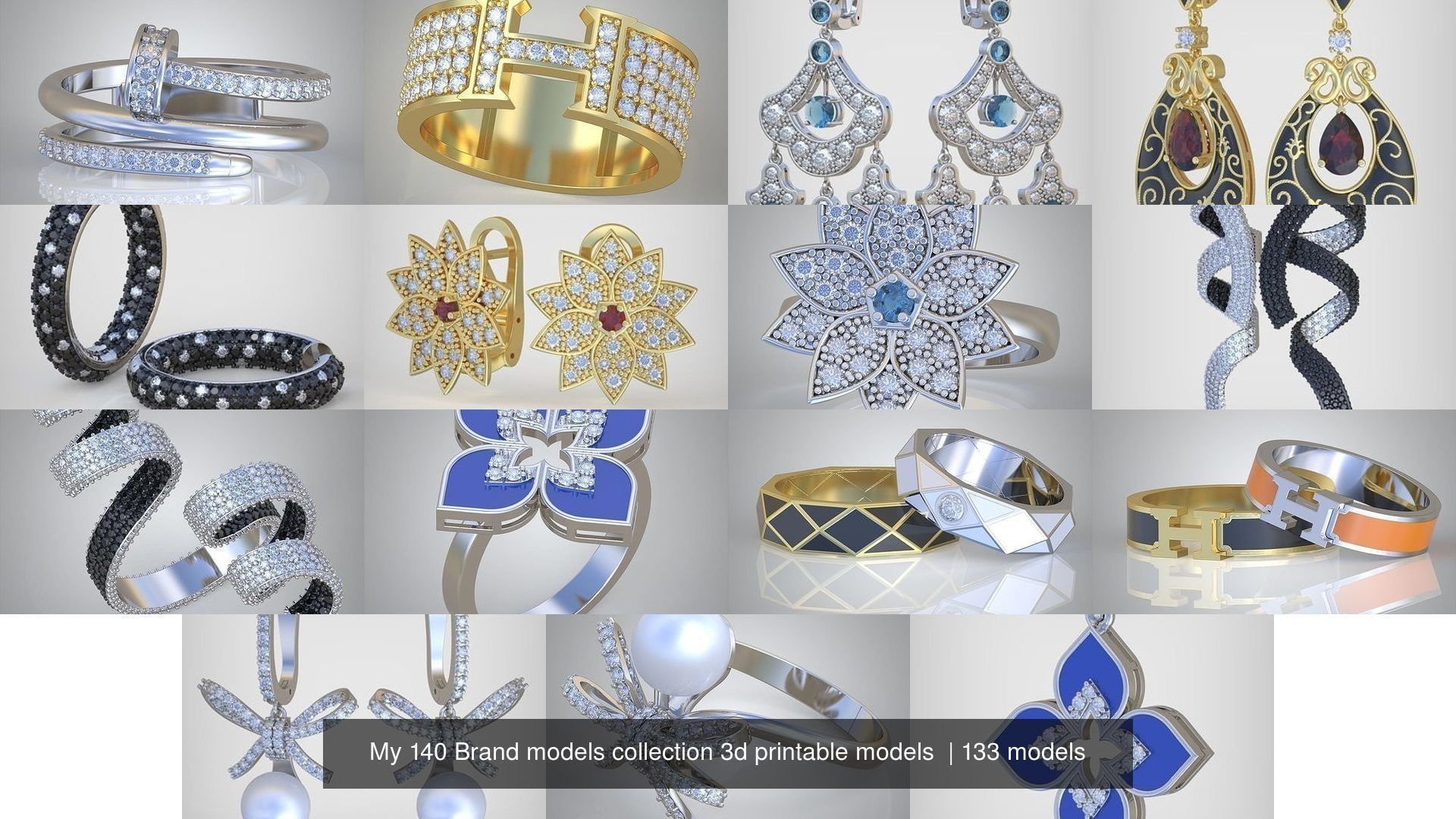 My 140 Brand models collection 3d printable models  _2392