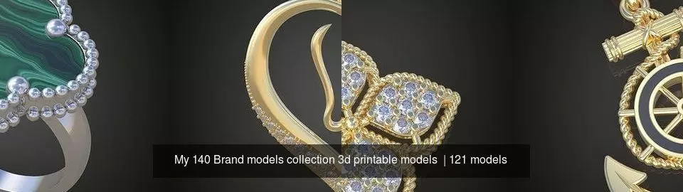 My 140 Brand models collection 3d printable models  _374