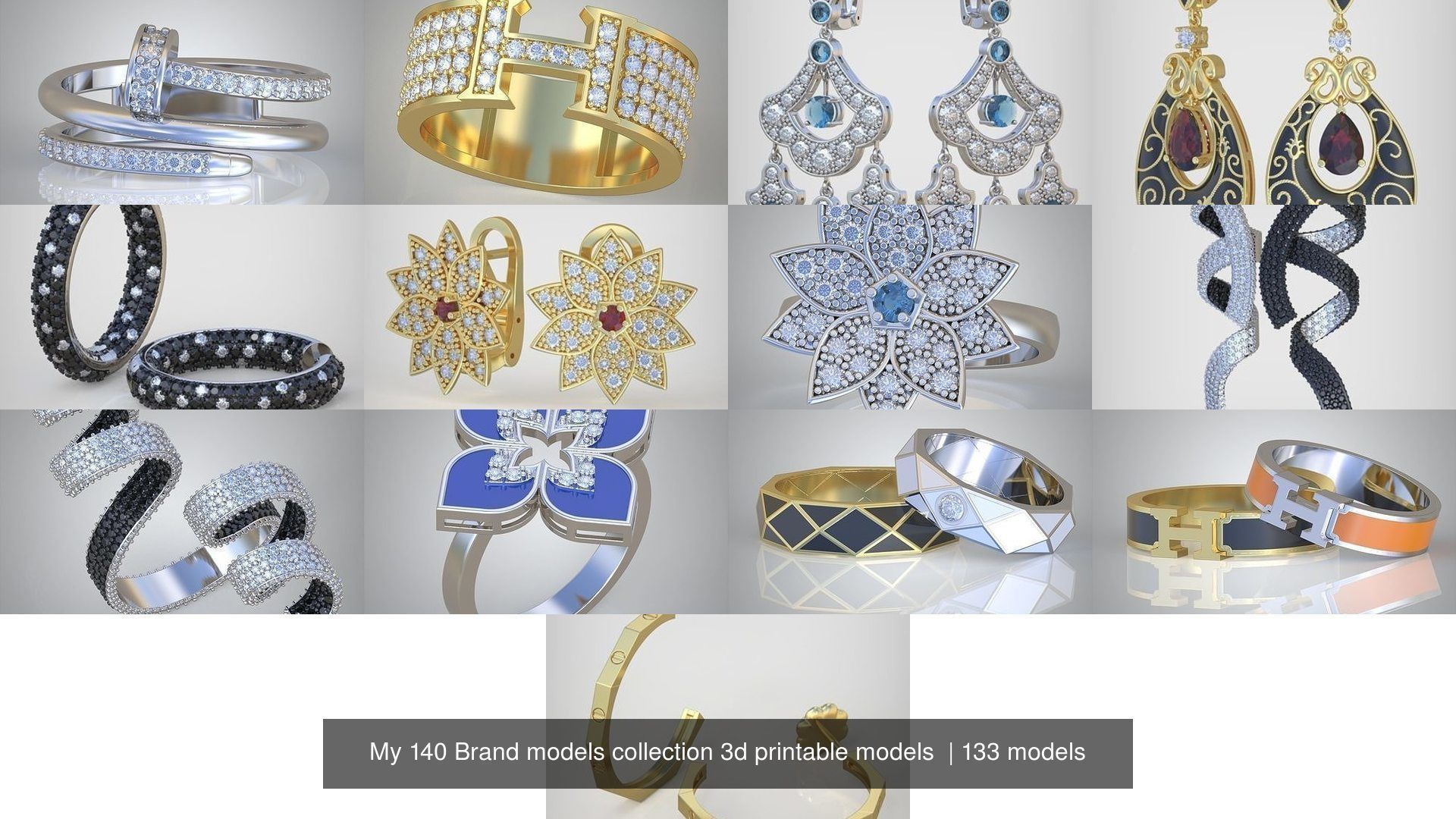 My 140 Brand models collection 3d printable models  _2362