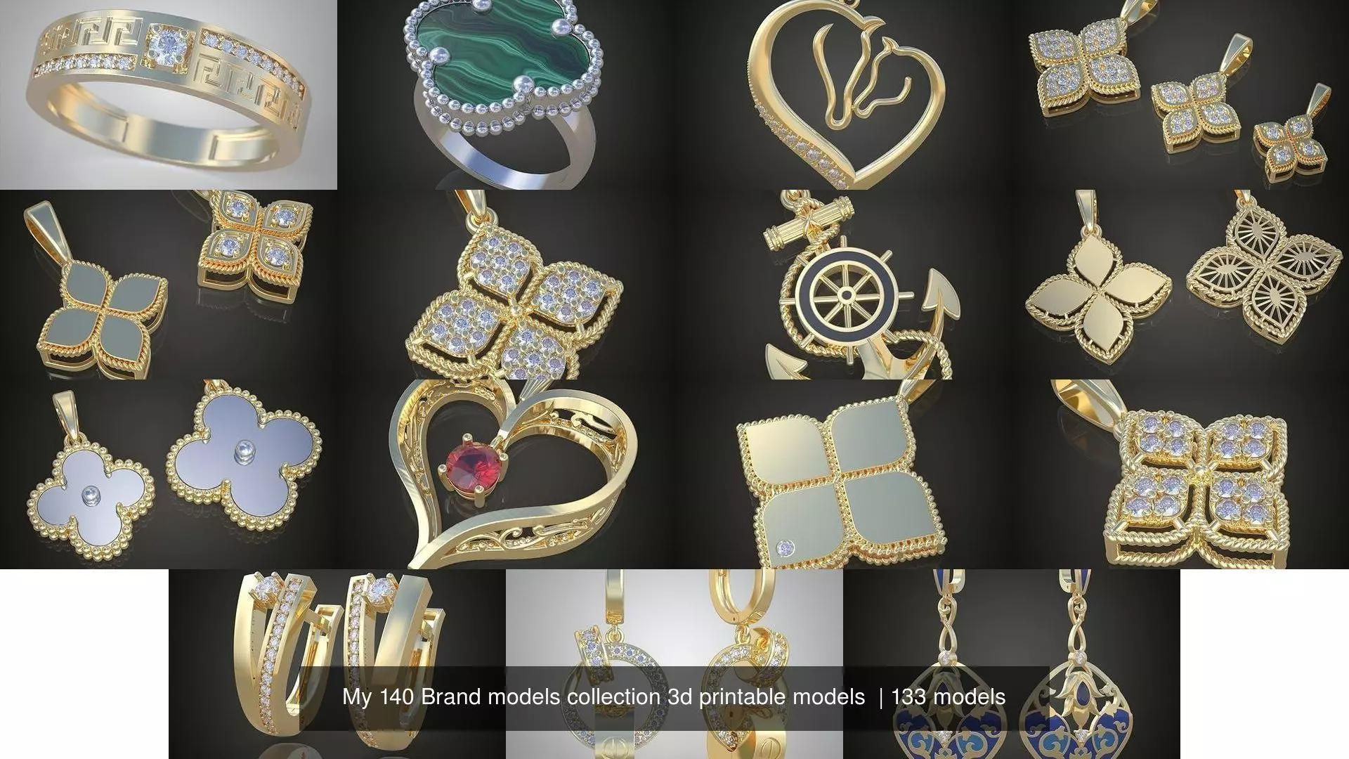 My 140 Brand models collection 3d printable models  _22