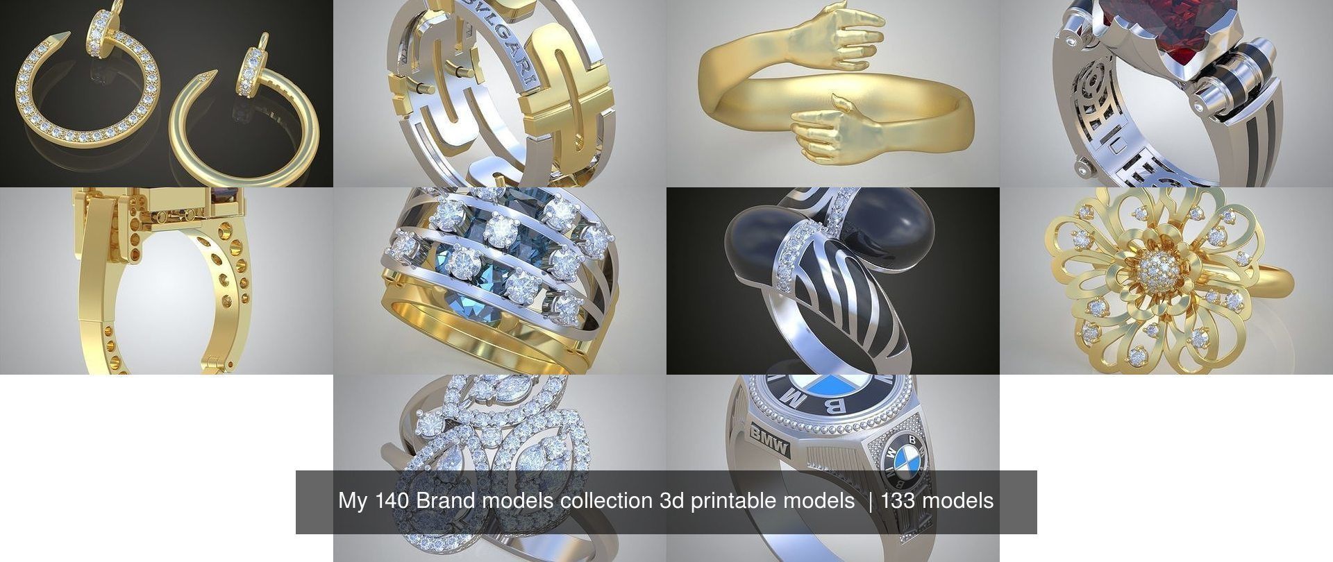 My 140 Brand models collection 3d printable models  _1250