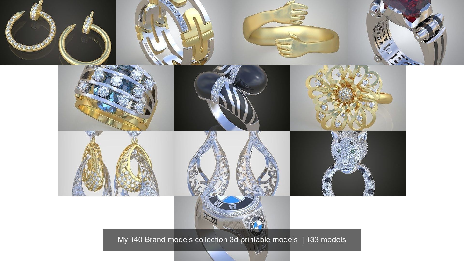 My 140 Brand models collection 3d printable models  _1203