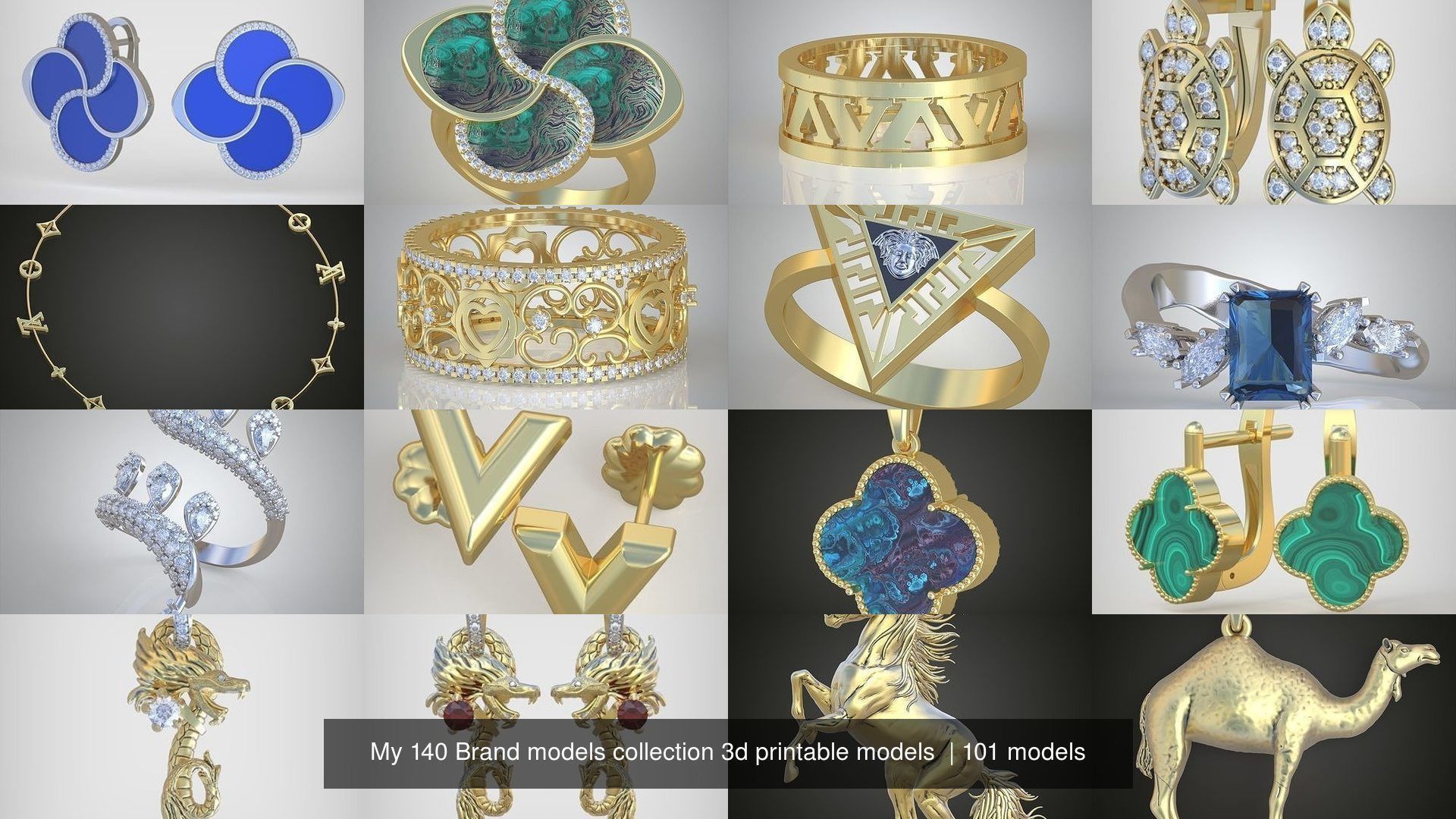 My 140 Brand models collection 3d printable models  _2836