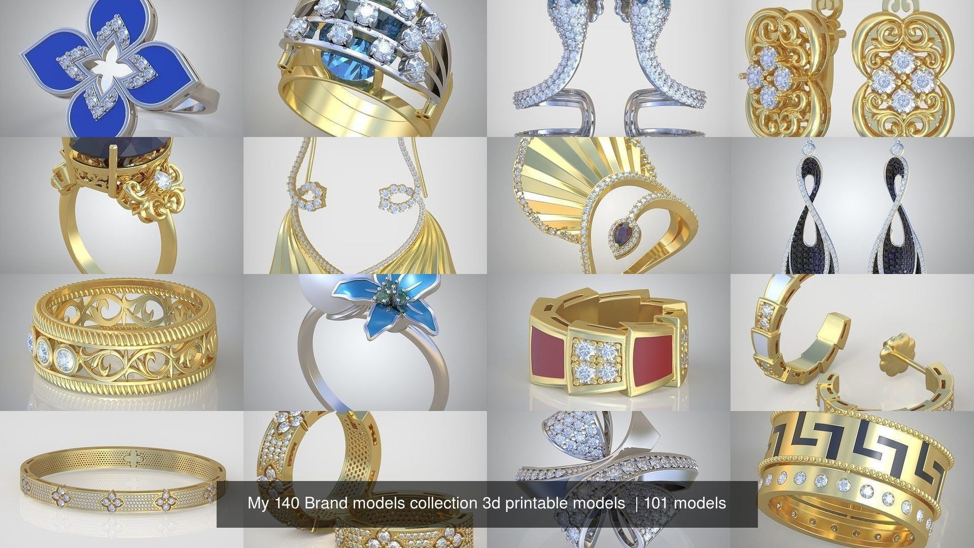 My 140 Brand models collection 3d printable models  _2770