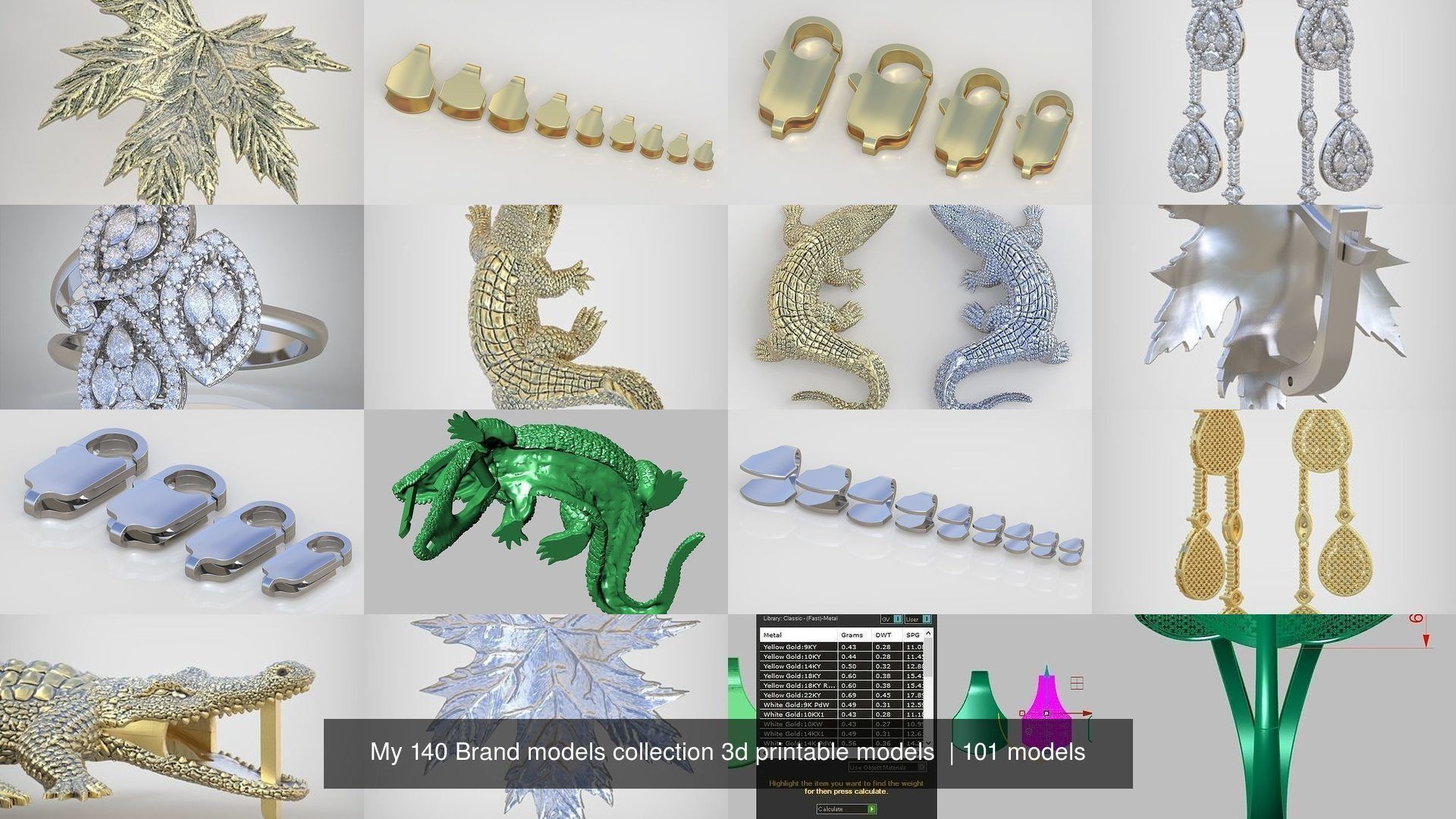 My 140 Brand models collection 3d printable models  _2890